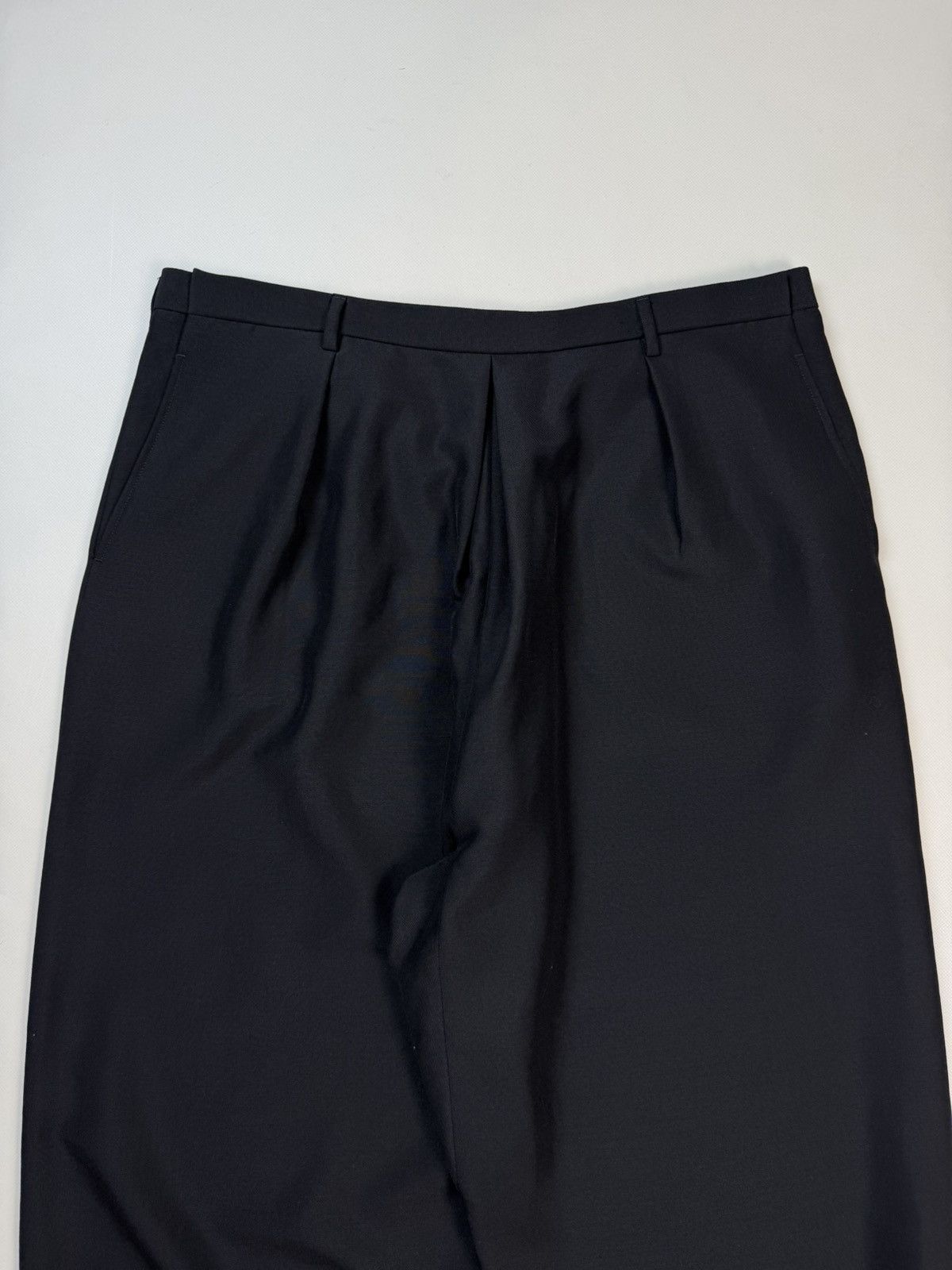 Saint Laurent Paris Saint Laurent Wool Wide Leg Baggy Drop Crotch Trousers Pants Size US 36 / EU 52 - 5 Thumbnail