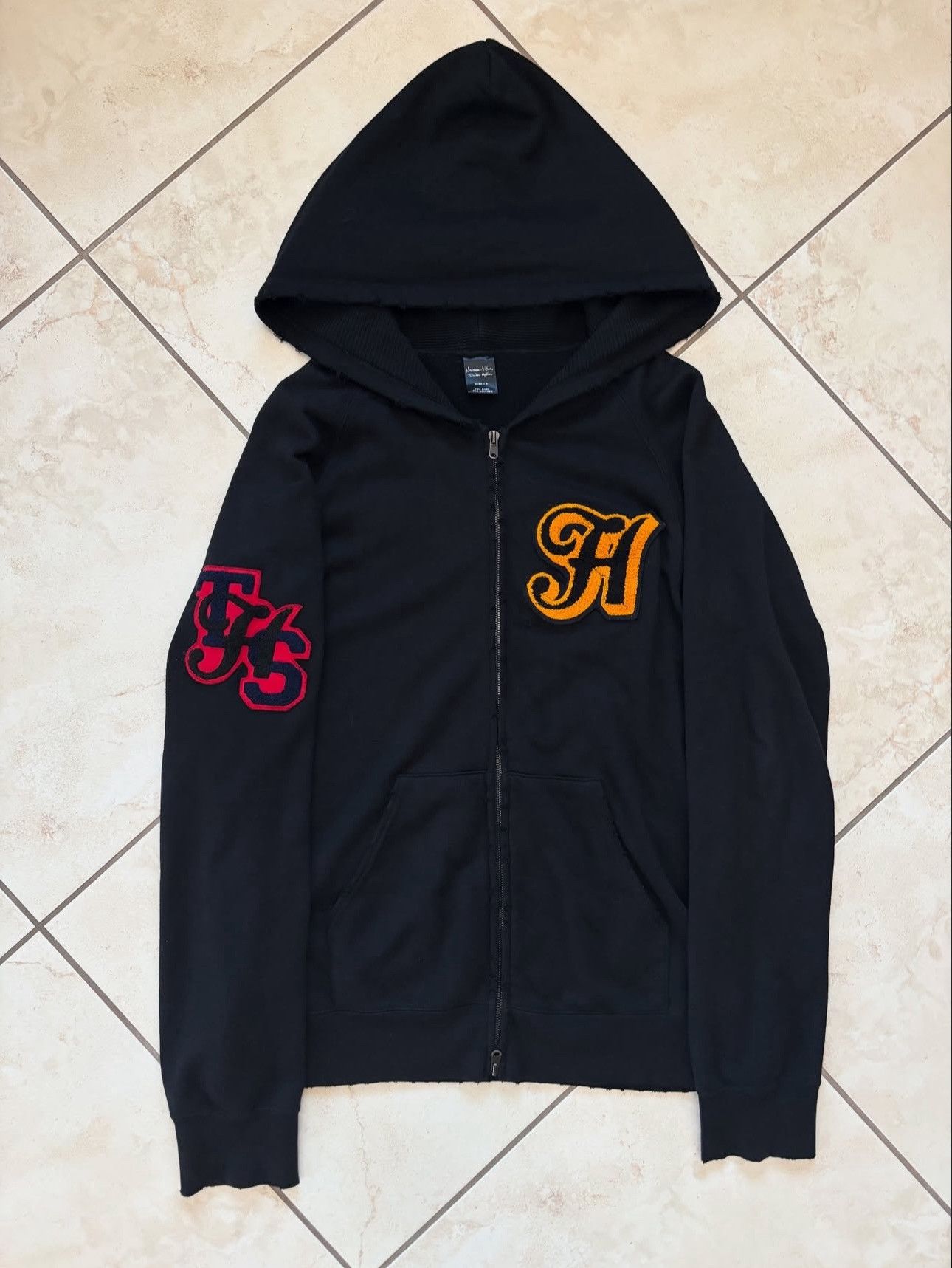 Number (N)ine AW00 'The Redisun' 69 Thermal Sweatshirt | Grailed
