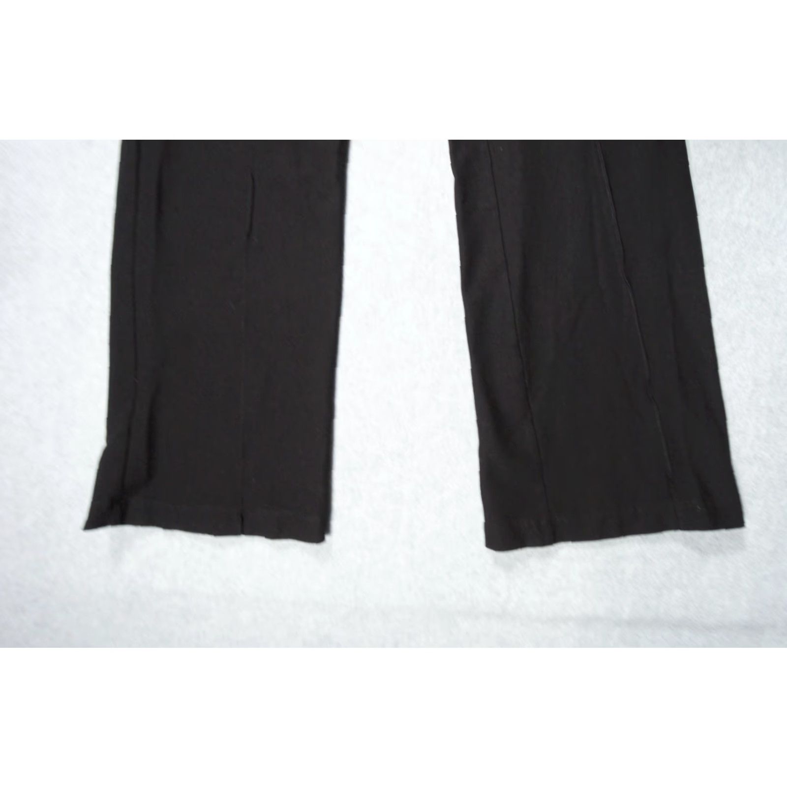 Eileen Fisher Eileen Fisher Pants Women Medium Black Pull-On Stretch Casual Ankle Length Pockets Womens Size 32" / US 10 / IT 46 - 3 Thumbnail