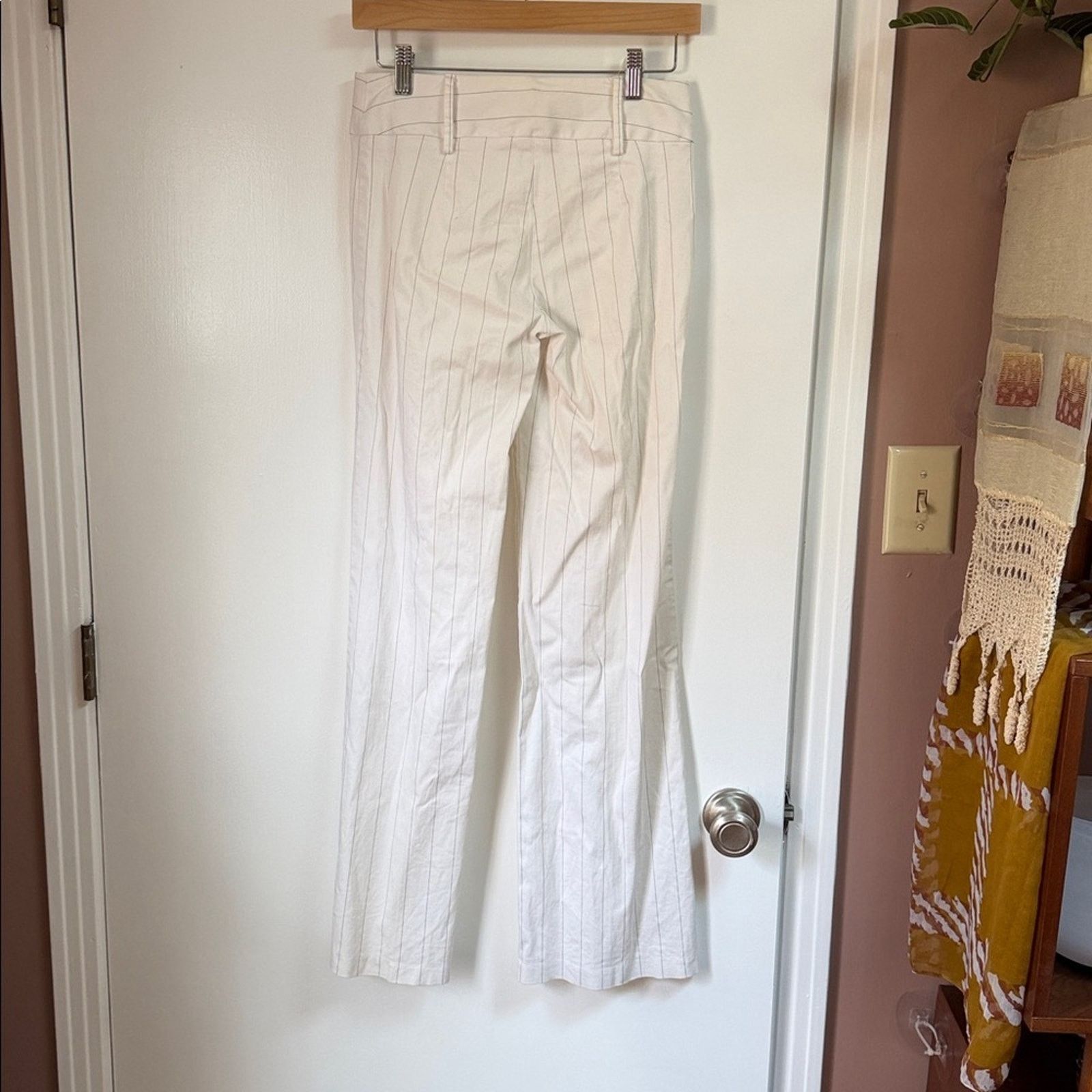 United Colors Of Benetton United Colors Of Benetton Pinstripe Trousers Size 26" / US 2 / IT 38 - 3 Thumbnail