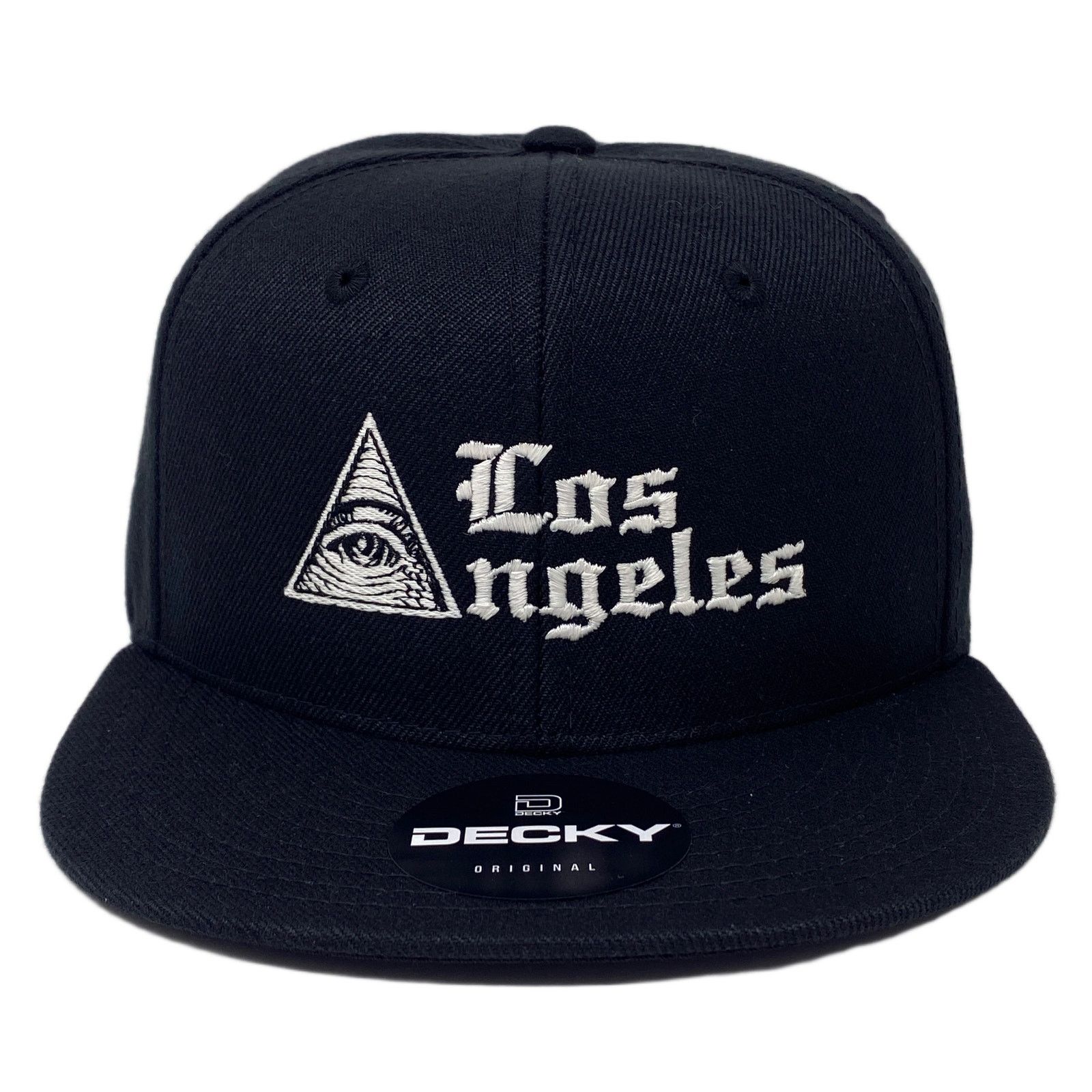 Other Los Angeles Illuminati Snapback Hat All BLK GLOW In The Dark Size ONE SIZE - 5 Thumbnail