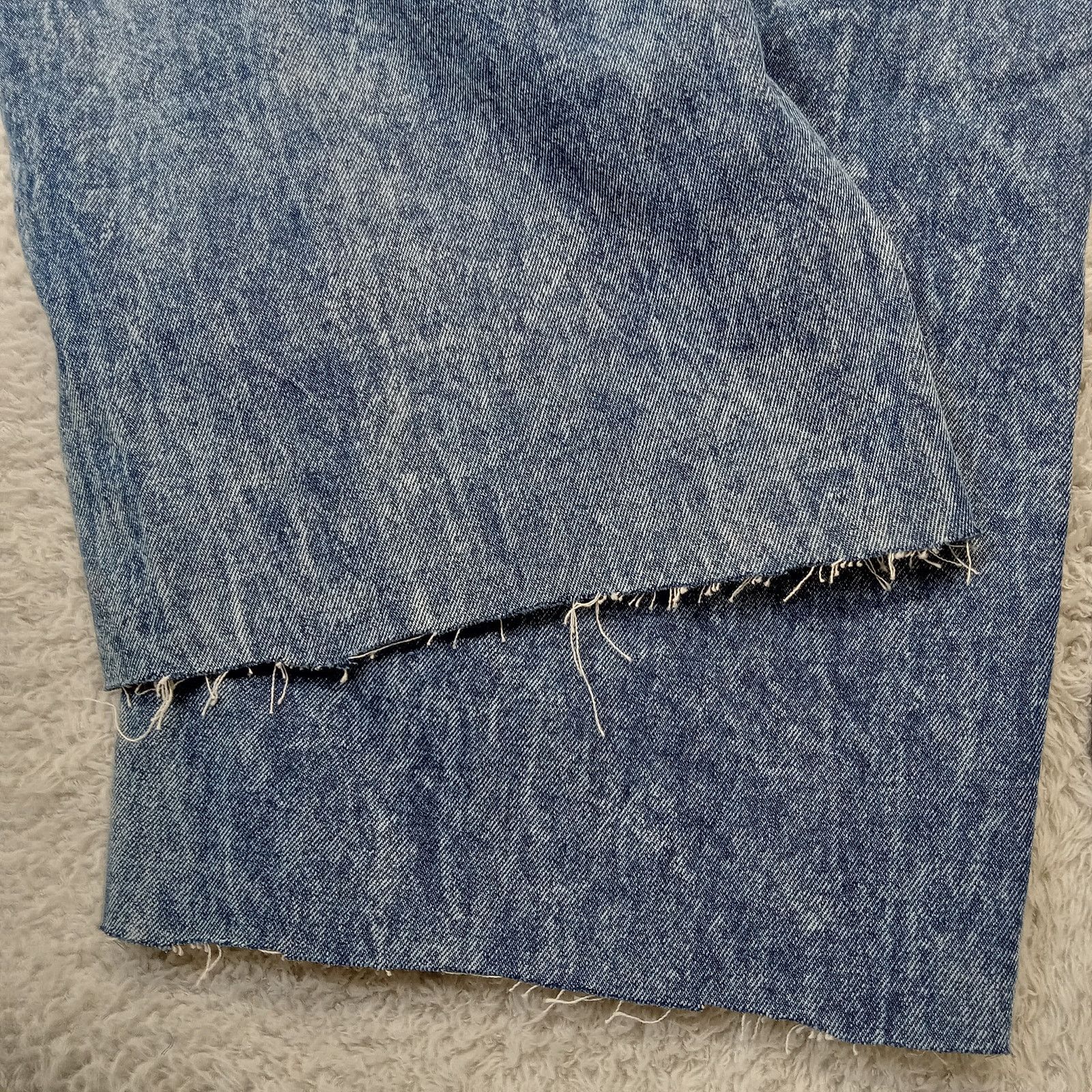 Rocawear New Rocawear Jeans Men's 56 X 26 Blue Cutoffs Raw Hem Size US 44 / EU 60 - 5 Thumbnail