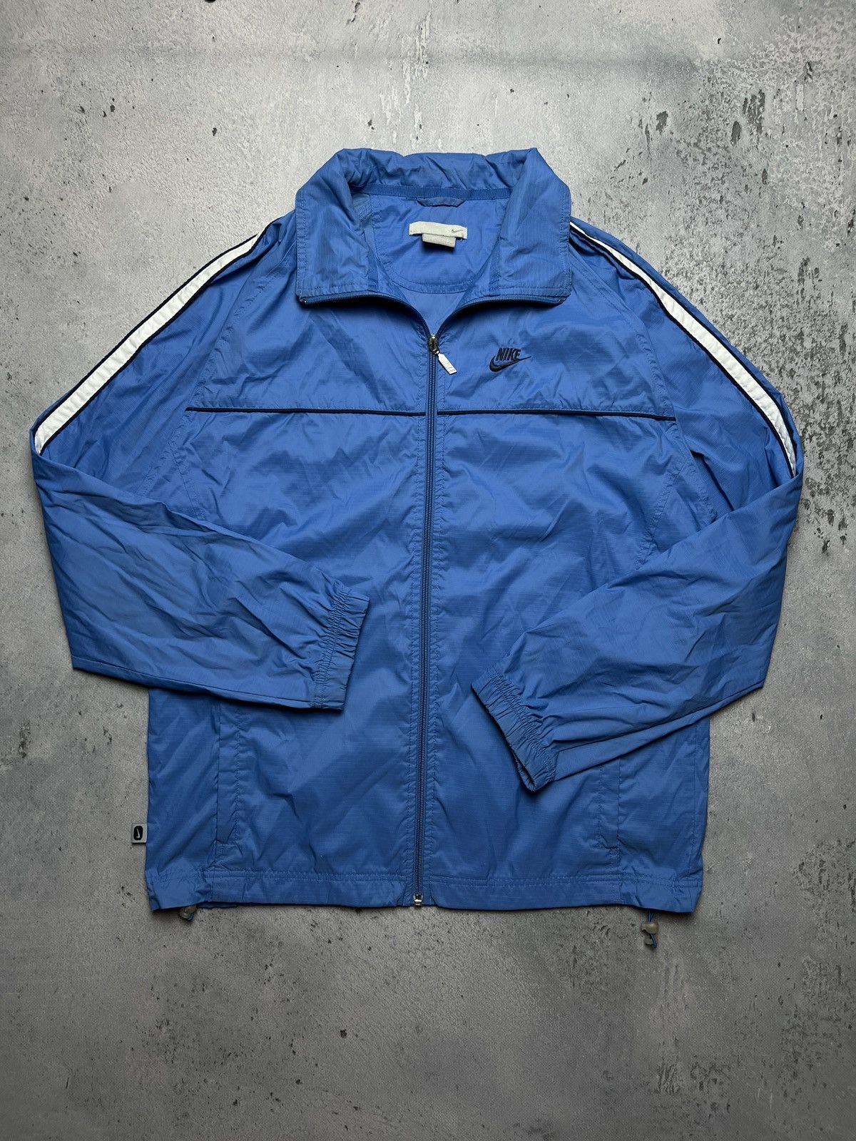 Nike Nike Vintage Zipper Jacket swoosh logo y2k 90s Zip-Up rare Size US M / EU 48-50 / 2 - 2 Thumbnail