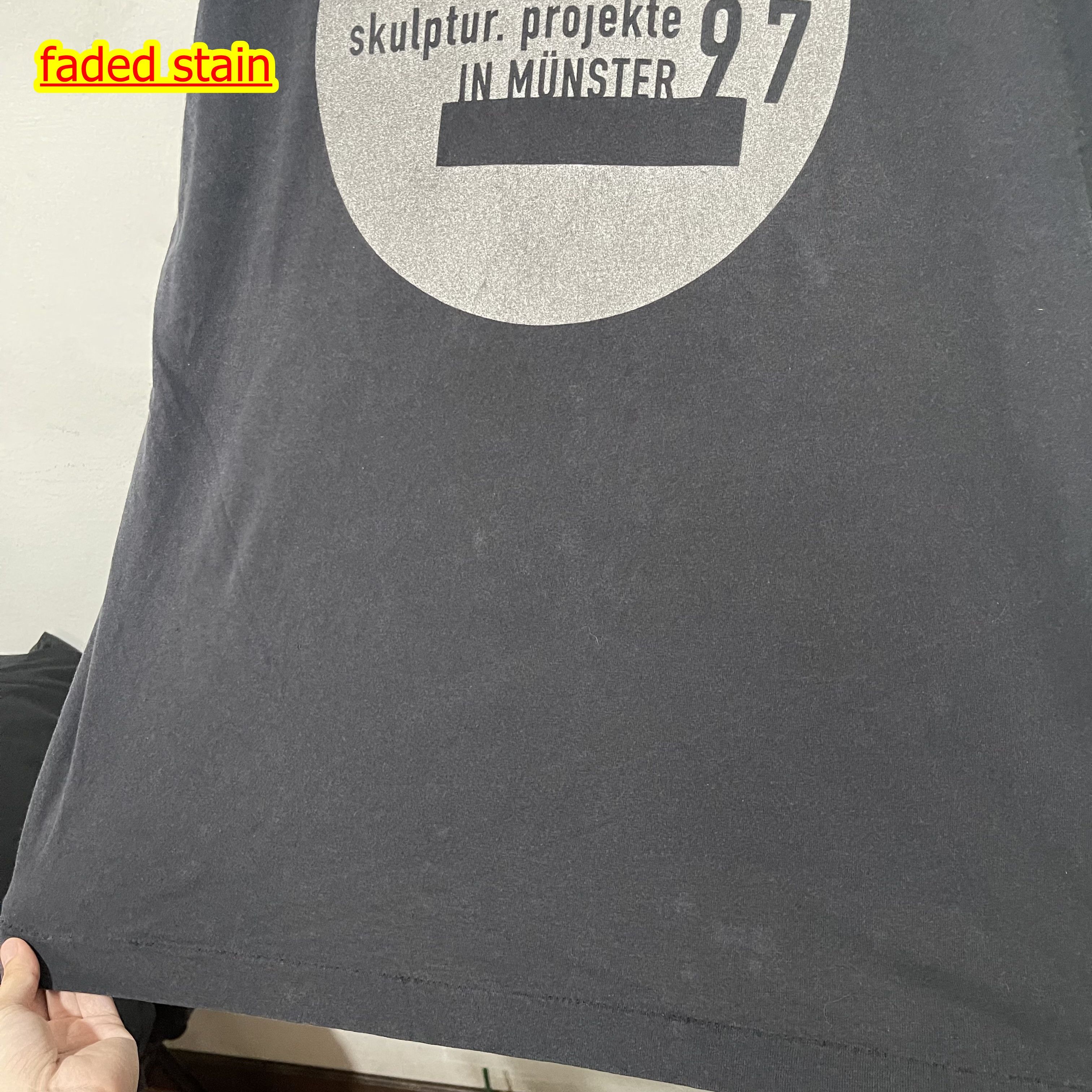 Vintage Vintage 1997 Skulptur Projekte Sculptures Shirt Size US XL / EU 56 / 4 - 8 Thumbnail