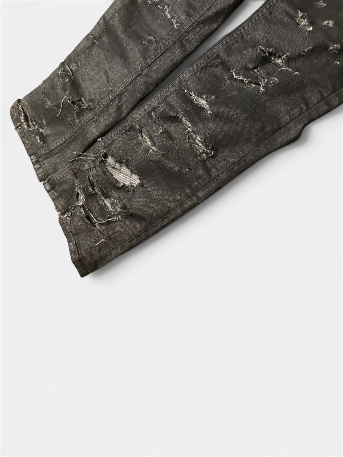 Dior SS04 Dior "Strip" Denim Size US 27 - 3 Thumbnail