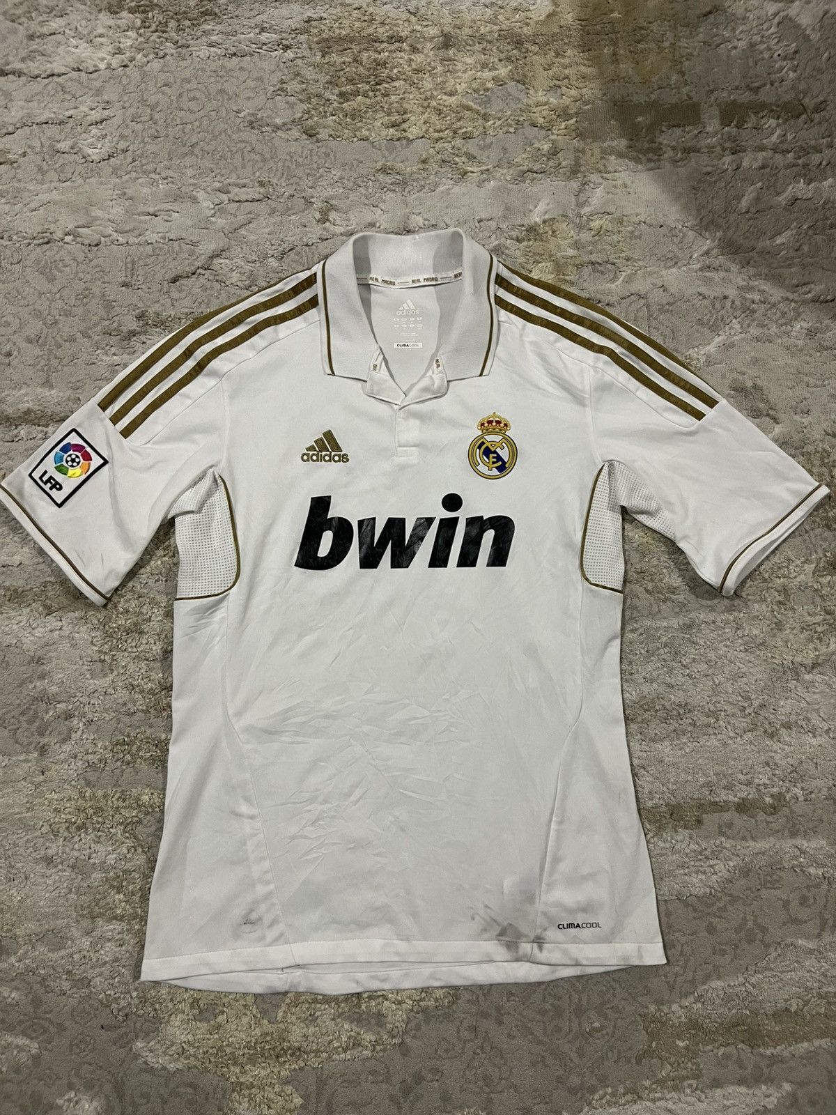 Adidas Vintage 2011-12 Adidas Real Madrid Home Jersey Ronaldo Size US M / EU 48-50 / 2 - 2 Thumbnail