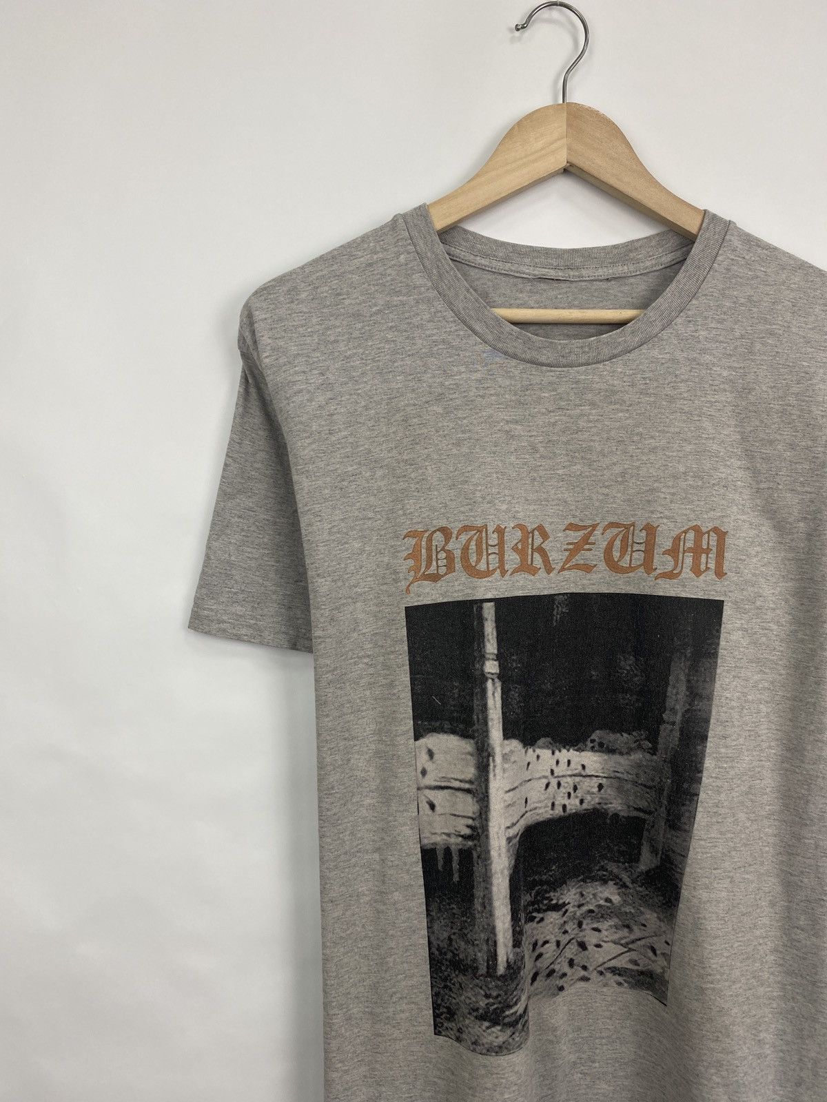 Band Tees Vintage Burzum Ragnarok Blackmetal T-Shirts Retro Y2K Rare Size US M / EU 48-50 / 2 - 2 Thumbnail