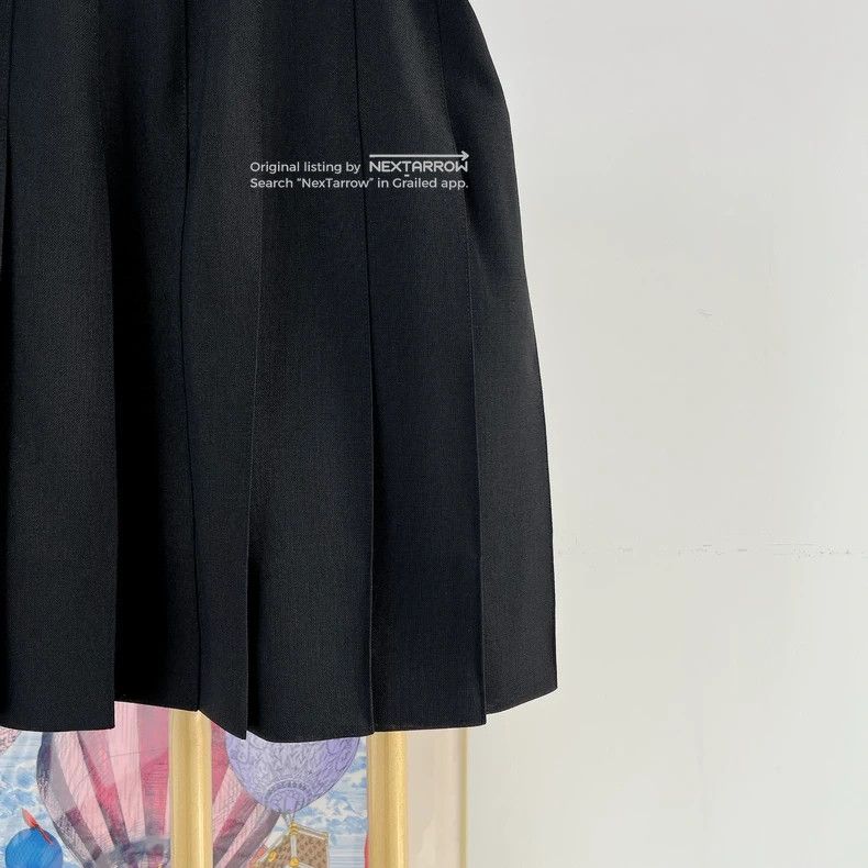 Thom Browne Thom Browne Black Pleated Skirt Size 36 3 Size 36" / US 14 / IT 50 - 5 Thumbnail