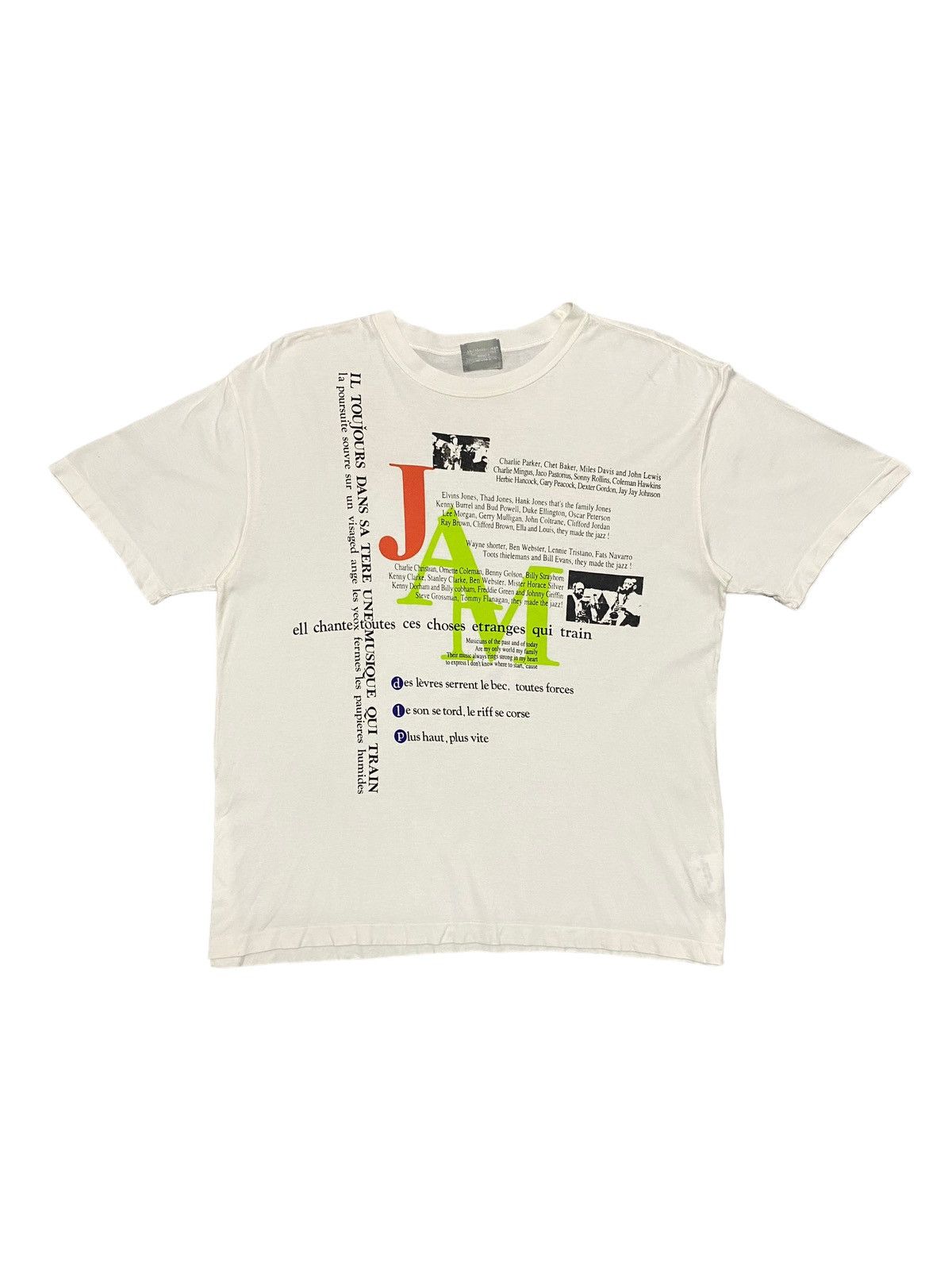 Vintage Lautremont Men Design Line Up of Musicians Jazz