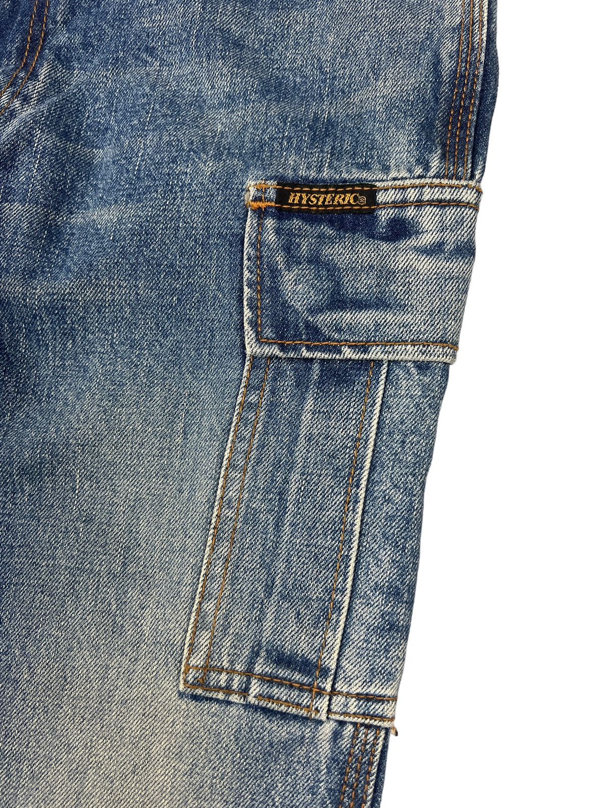 Hysteric Glamour × Vintage 90s Hysteric Glamour Kinky Bondage Cropped Jeans Size 30" / US 8 / IT 44 - 6 Thumbnail