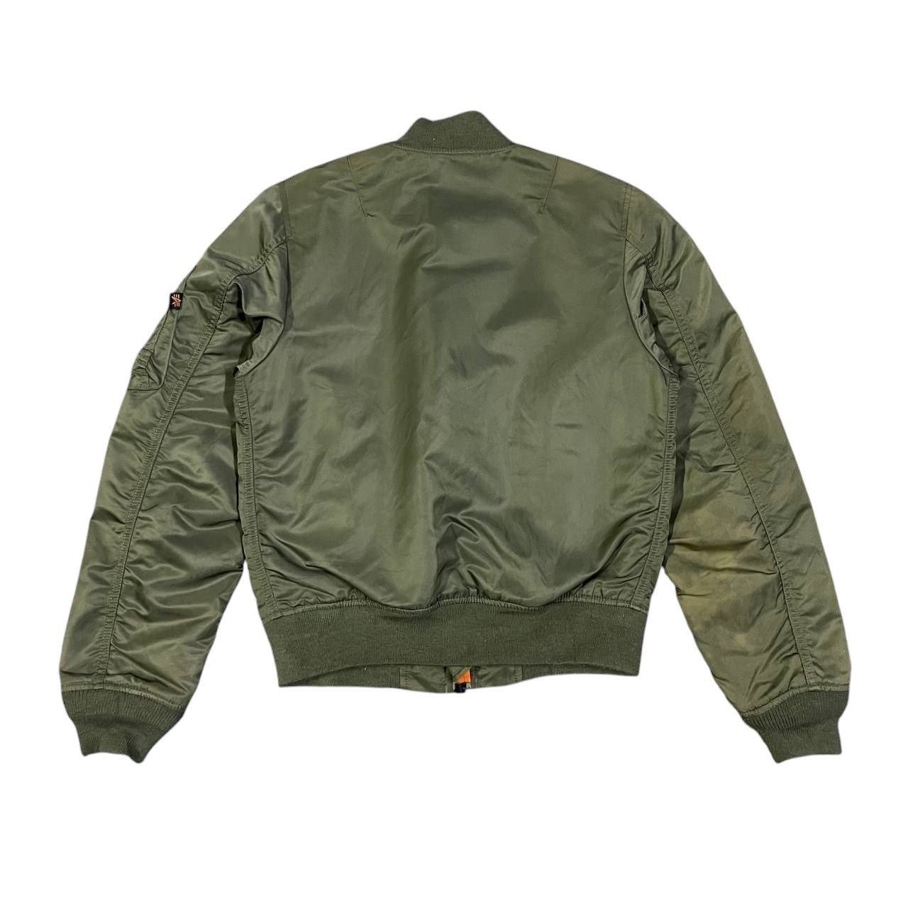 Alpha Industries Vintage Alpha Industries MA 1 Flight Bomber Jacket Size S / US 4 / IT 40 - 12 Thumbnail
