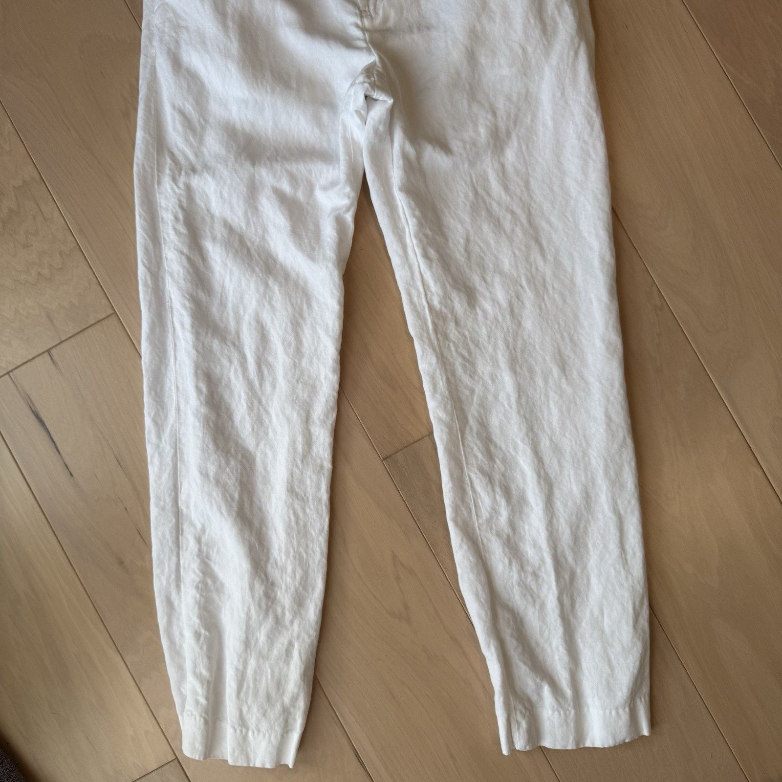 Polo Ralph Lauren Polo Ralph Lauren Linen Pants 34 White Minimalist Sportswear Size US 34 / EU 50 - 4 Thumbnail