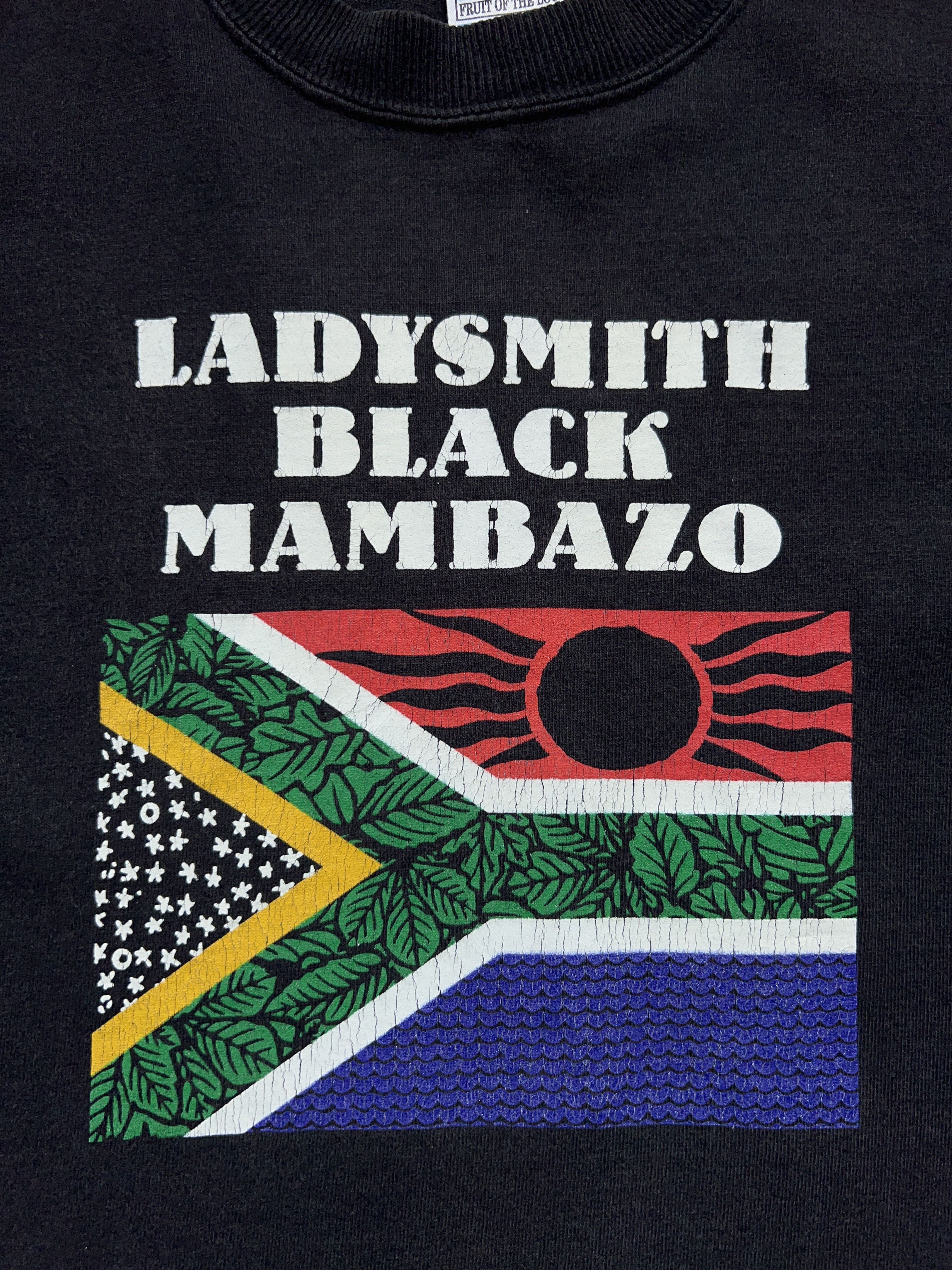 Vintage Ladysmith Black Mambazo Summer Vacation Tour T Shirt Tee Size US L / EU 52-54 / 3 - 5 Thumbnail