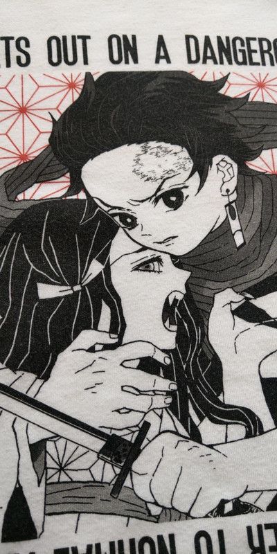 Anime × Band Tees × Japanese Brand Demon Slayer Original Manga Tshirt Goth Alt Japan Size US M / EU 48-50 / 2 - 2 Thumbnail