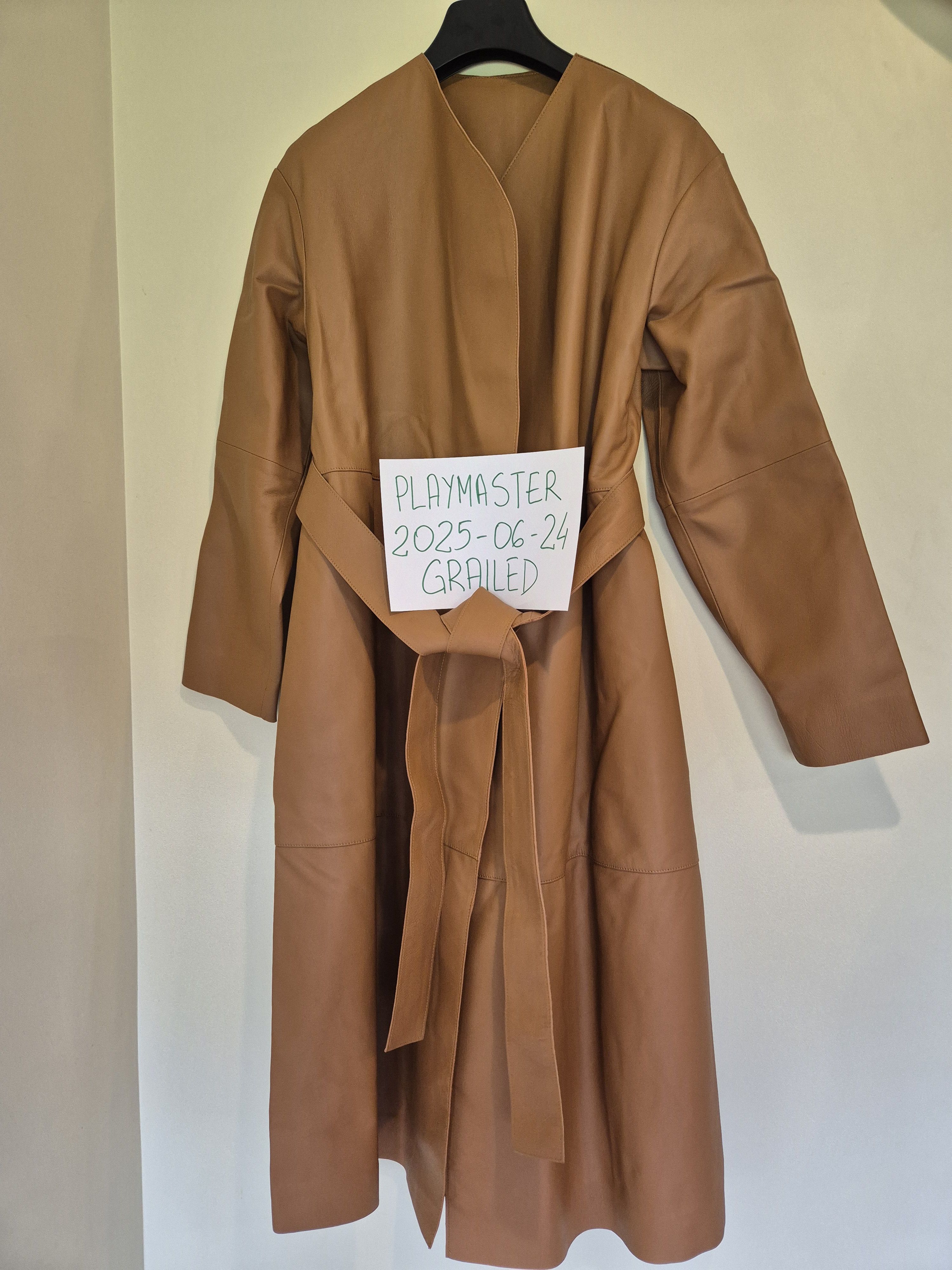 Cos Cos brown natural leather coat Size XS / US 0-2 / IT 36-38 - 1 Thumbnail