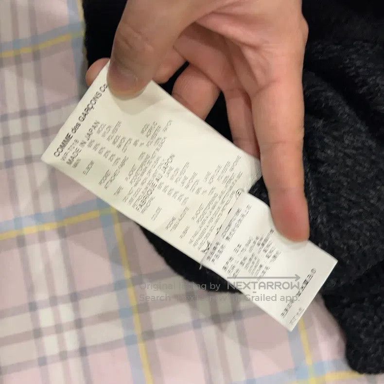 Comme des Garcons Comme Des Garcons Cotton-Wool Blend Sweater Cardigan Size Size L / US 10 / IT 46 - 3 Thumbnail