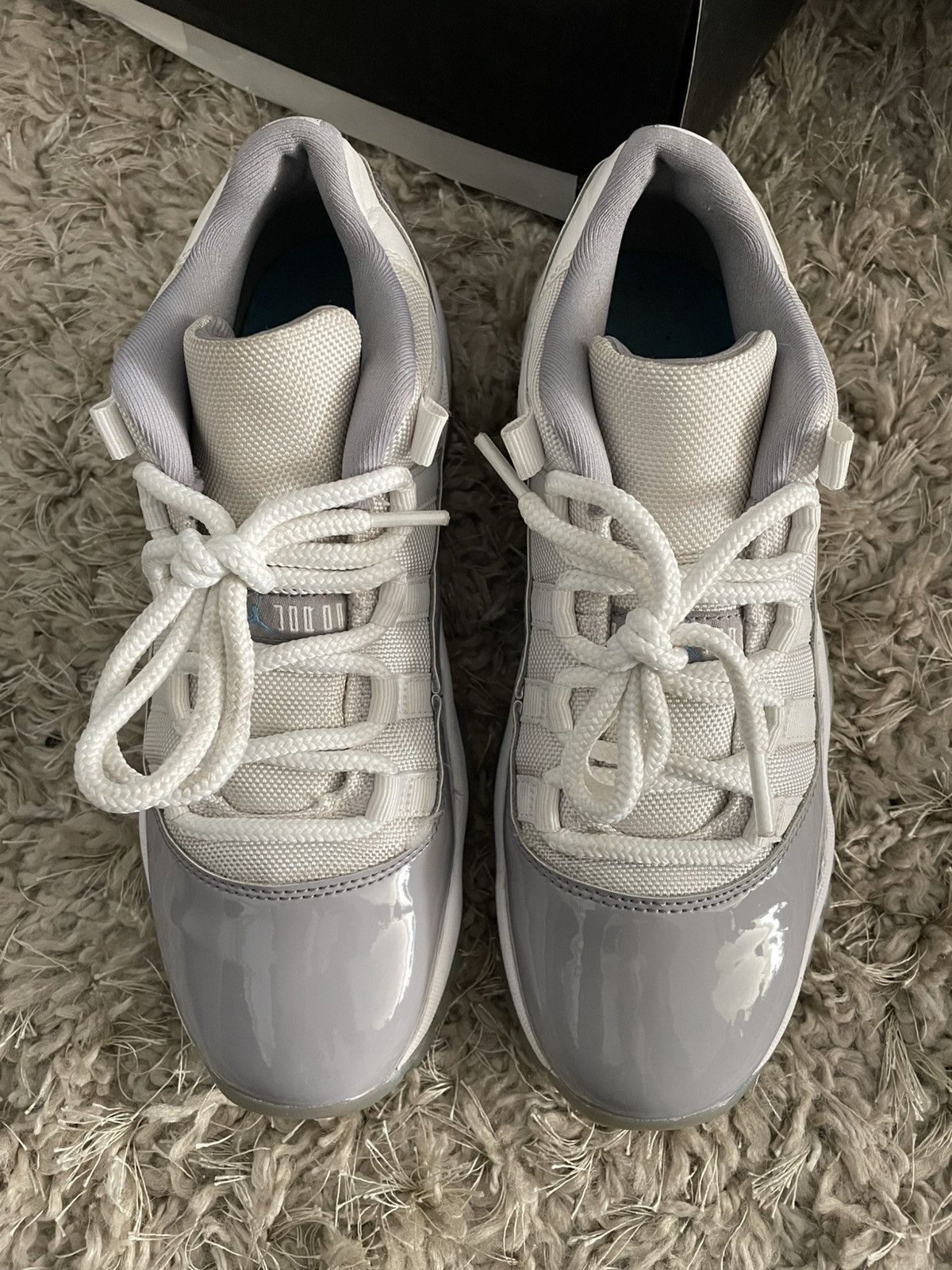 Jordan Brand Jordan 11 Low Cement Grey Size US 7 / EU 40 - 5 Thumbnail