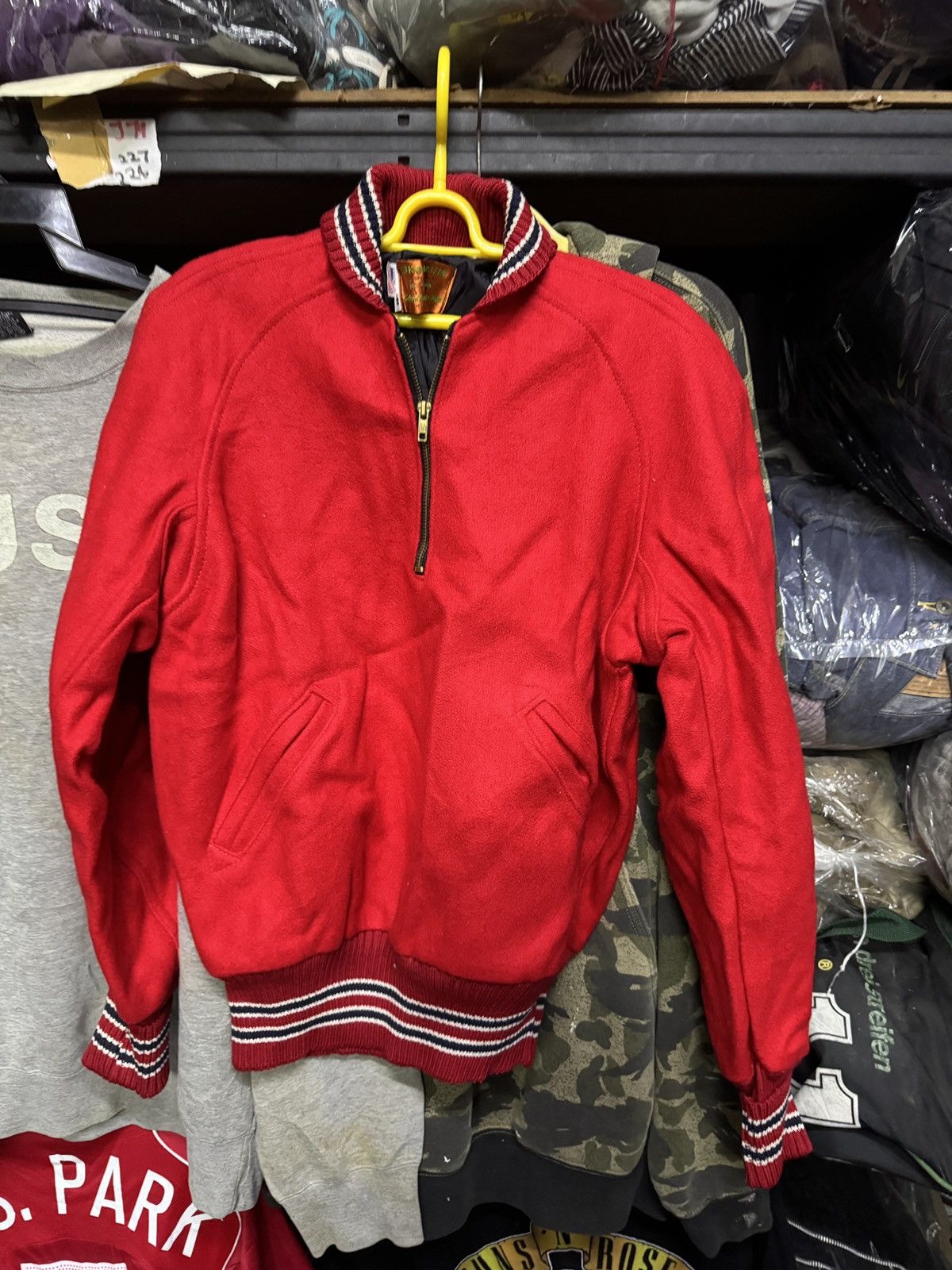 Skookum × Vintage VINTAGE 60’S SKOOKUM WOOL HALF ZIP JACKET Size US M / EU 48-50 / 2 - 1 Thumbnail