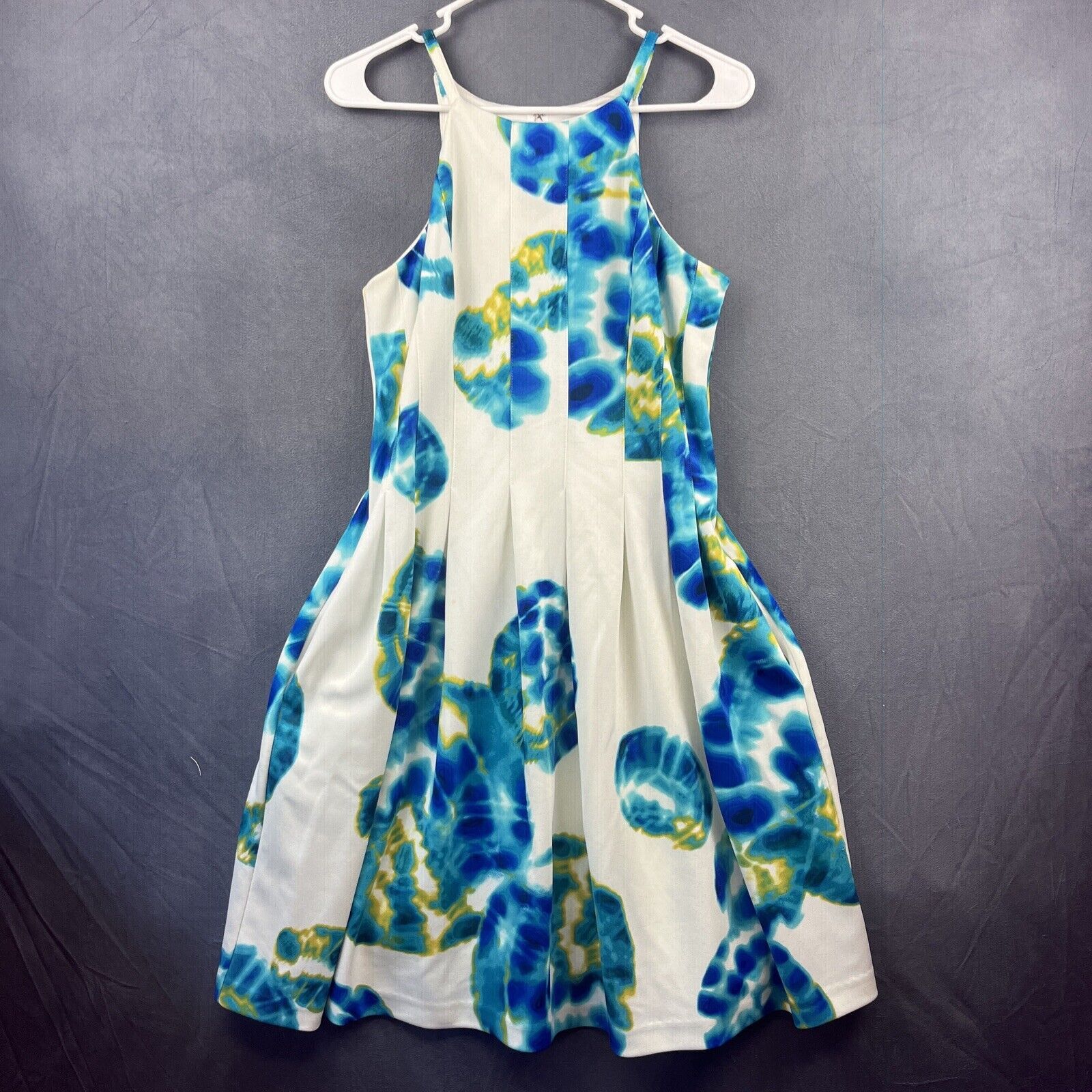 Calvin Klein Calvin Klein Dress Womens Small (estimate) Tie Dye Boho Size L / US 10 / IT 46 - 1 Thumbnail