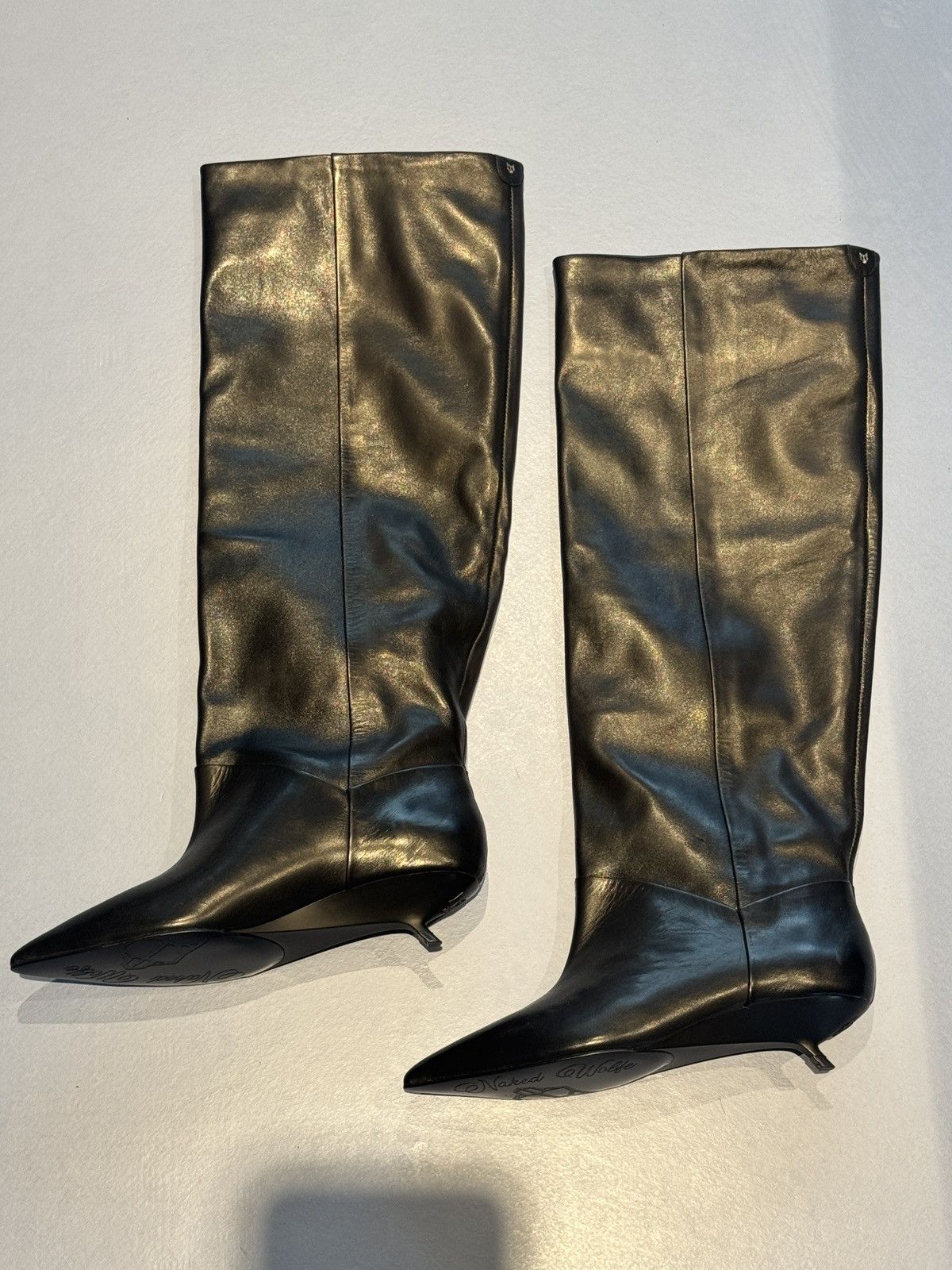 NAKED WOLFE Naked wolf flat boots Size US 5.5 / IT 35.5 - 1 Thumbnail