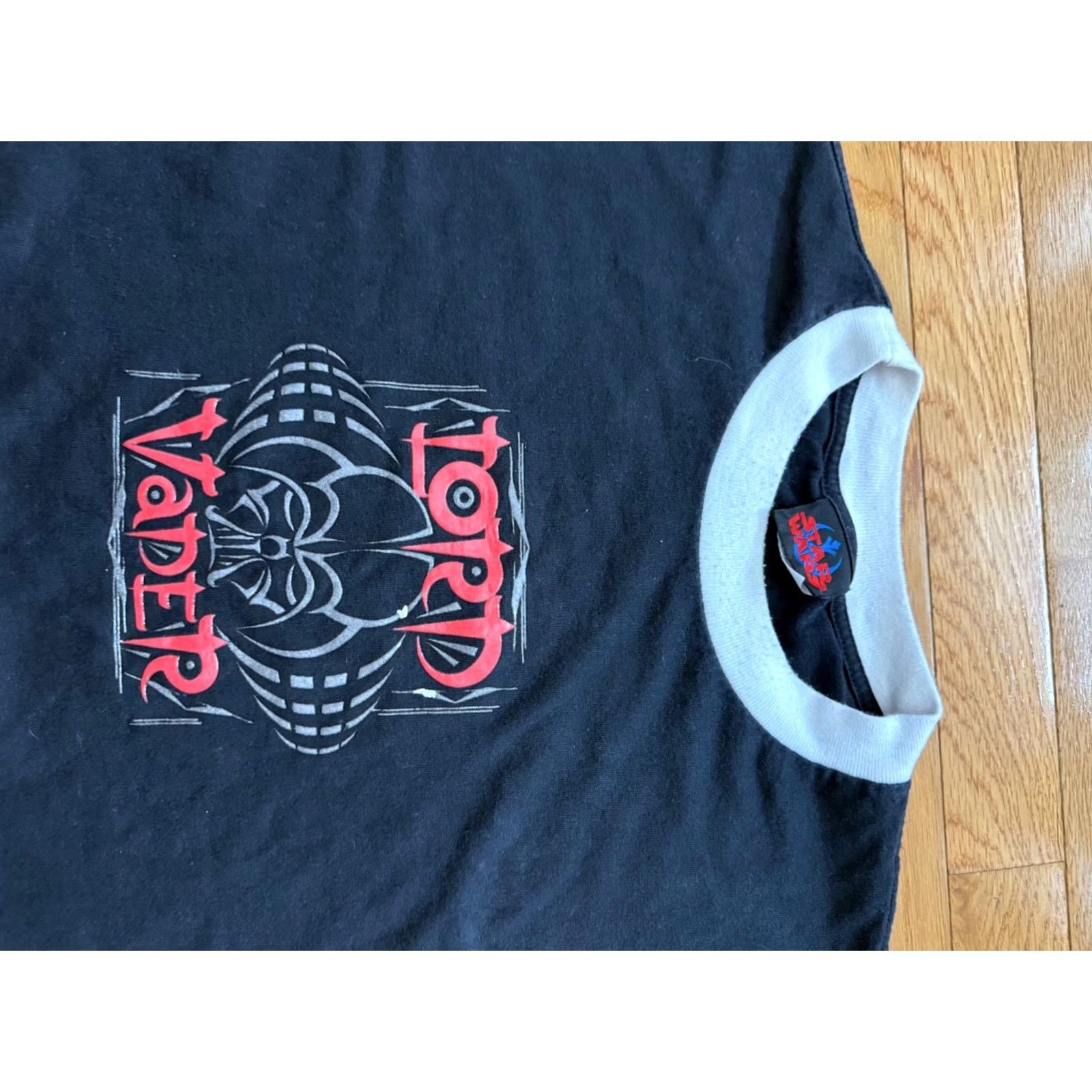 Star Wars VINTAGE Darth Vader 1997 RARE Shirt Episode 1 XL Star Wars Black 90s Mens T-Shirt Size US XL / EU 56 / 4 - 4 Thumbnail