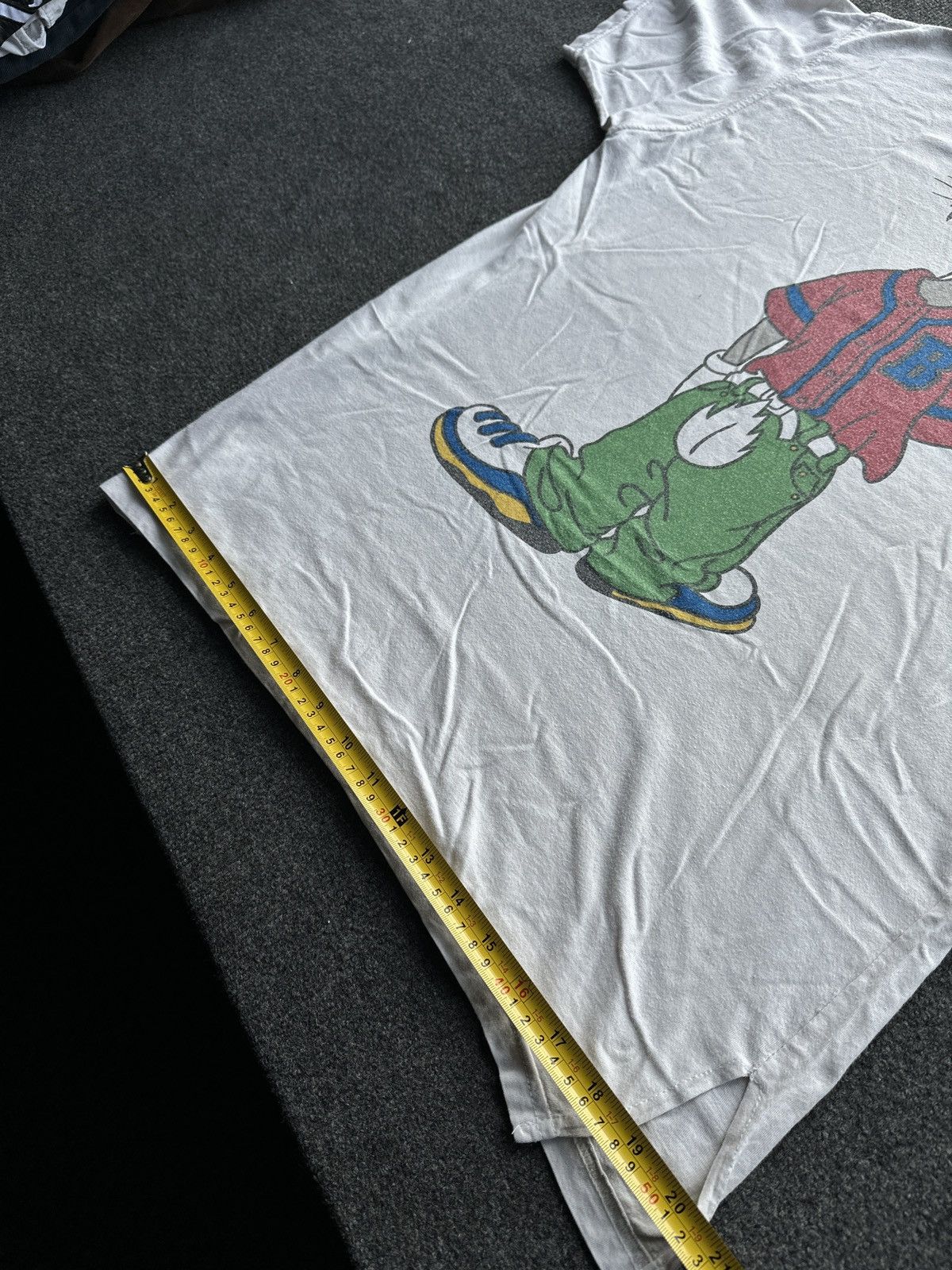 Warner Bros DOUBLE LOGO🚨 BUGS BUNNY LOONEY TUNES WARNER BROS. Size US L / EU 52-54 / 3 - 20 Thumbnail