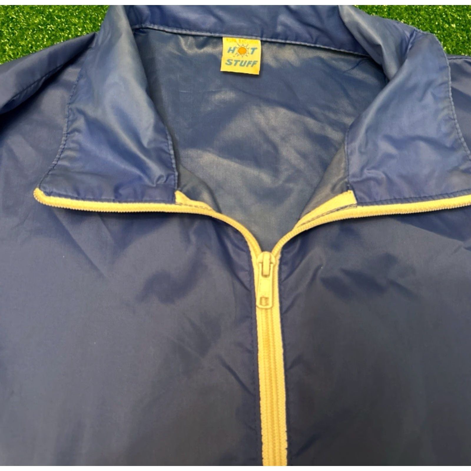 VINTAGE Polaroid Windbreaker Jacket Men's XL 80s 90s Logo Promo