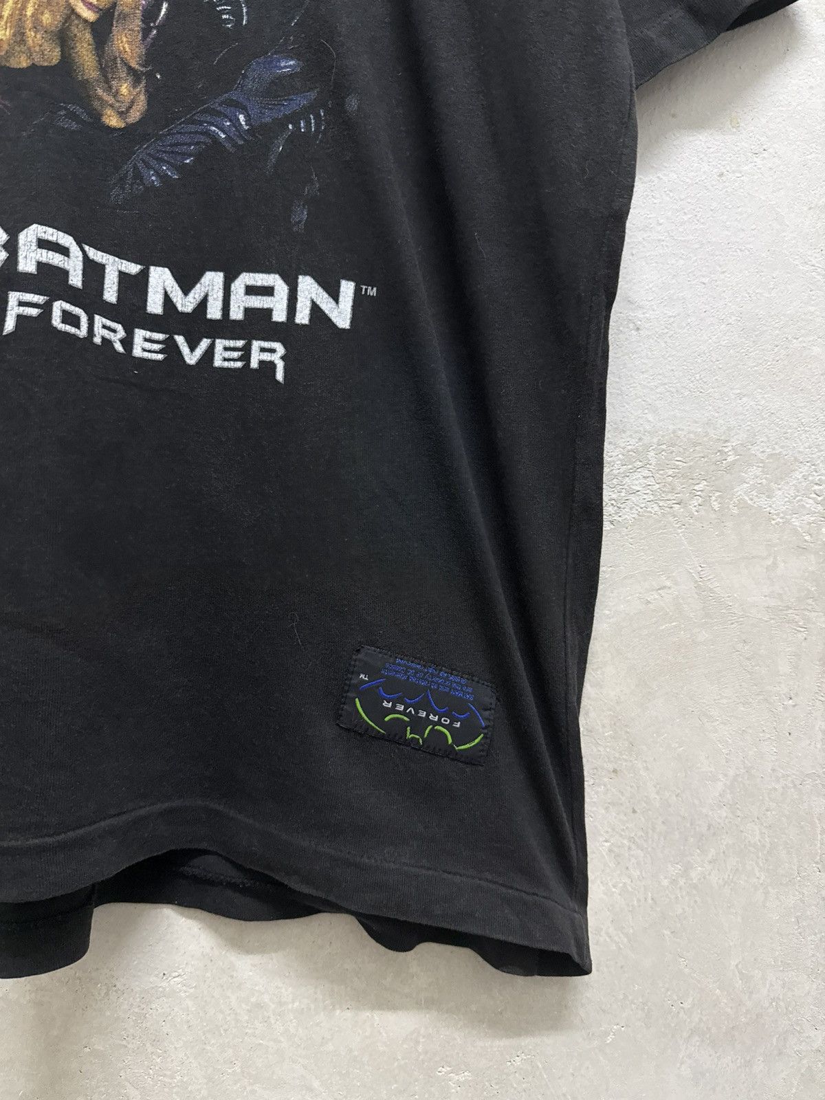 DC Comics Vintage 90s Batman Forever Character Promo Tees Size US XL / EU 56 / 4 - 7 Thumbnail