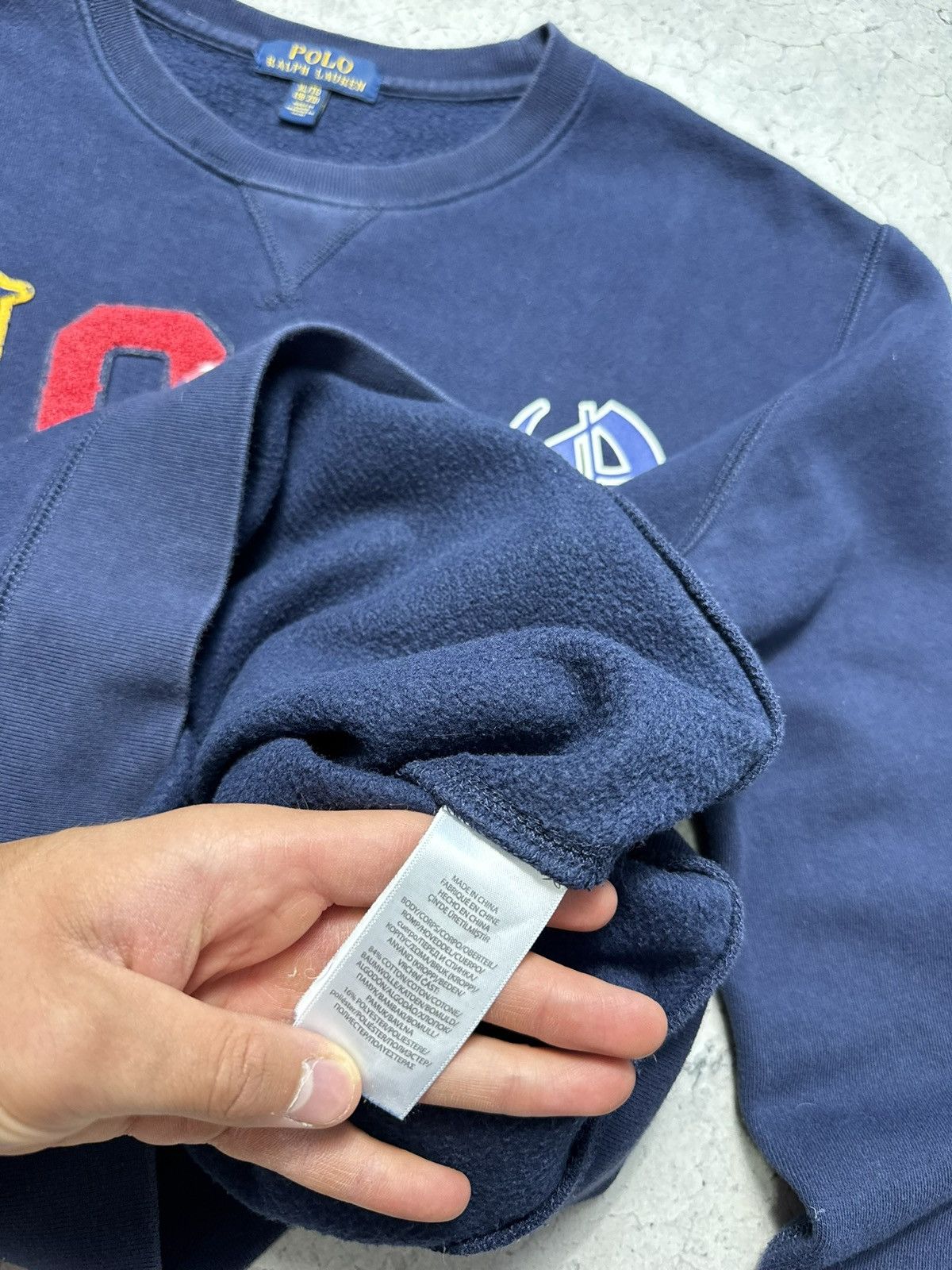 Polo Ralph Lauren Polo Ralph Lauren Sweatshirt Big Logo PRL Size US M / EU 48-50 / 2 - 7 Thumbnail