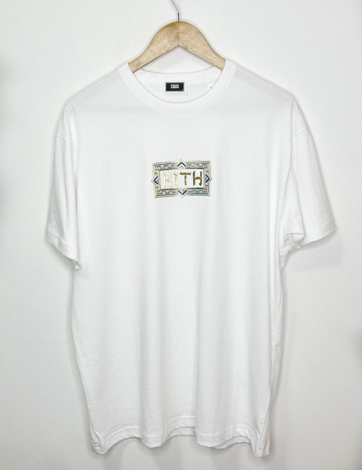 Kith × Vintage Kith Ornate Box Logo Tee Size US M / EU 48-50 / 2 - 1 Thumbnail