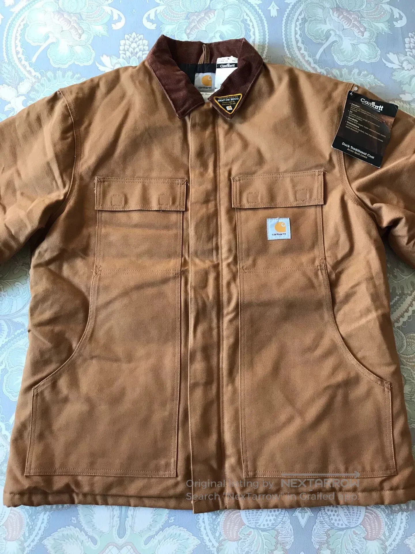 Carhartt Carhartt C03 Canvas Work Jacket. Size US S / EU 44-46 / 1 - 4 Thumbnail