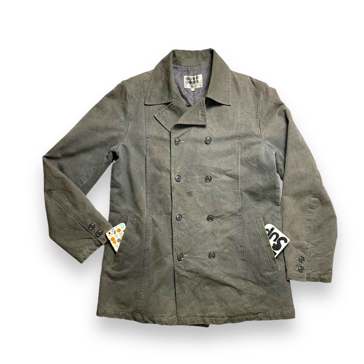 Takeo Kikuchi 🇯🇵 VINTAGE TAKEO KIKUCHI DOUBLE BREASTED BLAZER JACKET Size US L / EU 52-54 / 3 - 9 Thumbnail