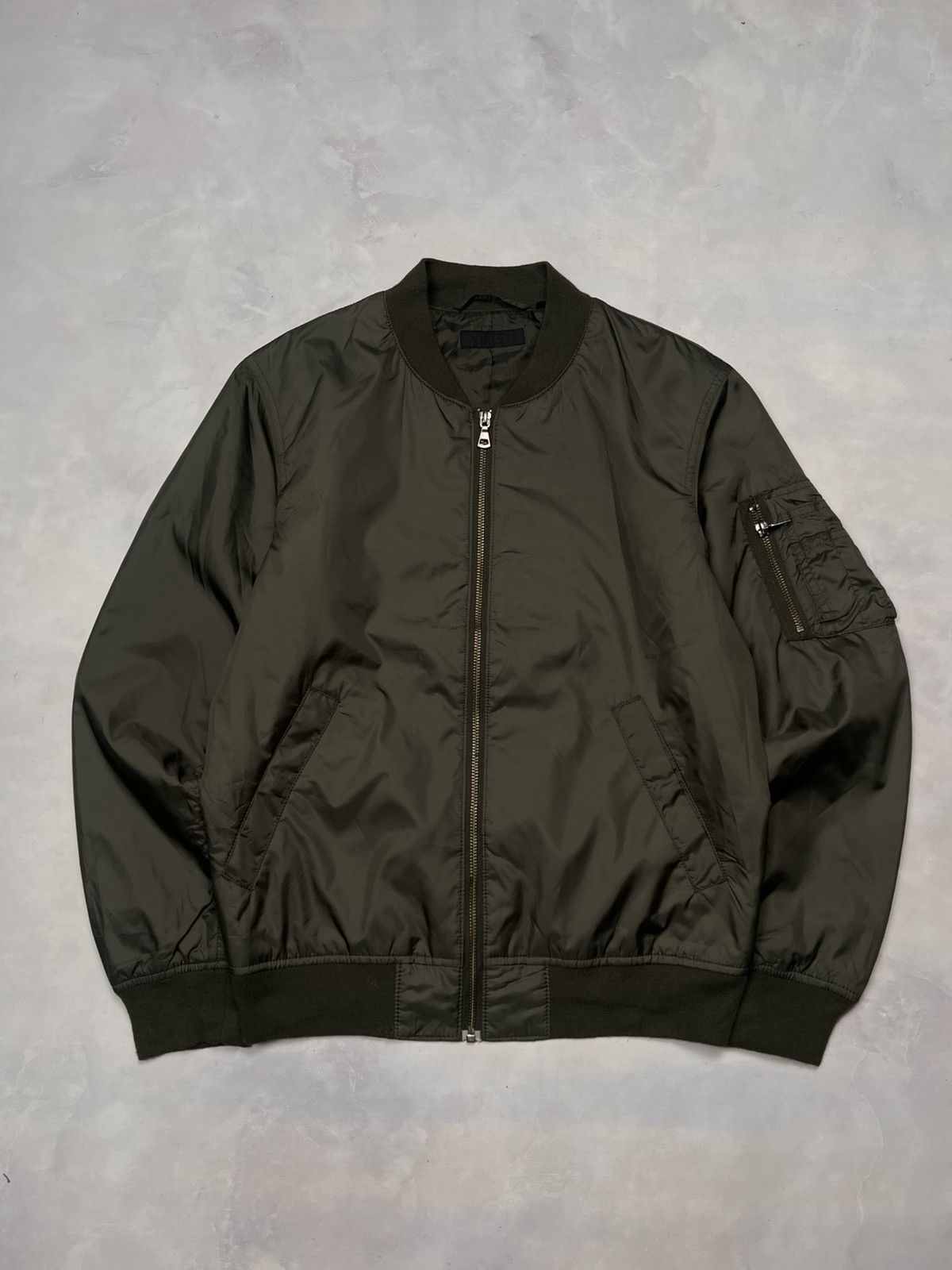 Uniqlo MA-1 Military Bomber Jacket Uniqlo Size US M / EU 48-50 / 2 - 1 Thumbnail