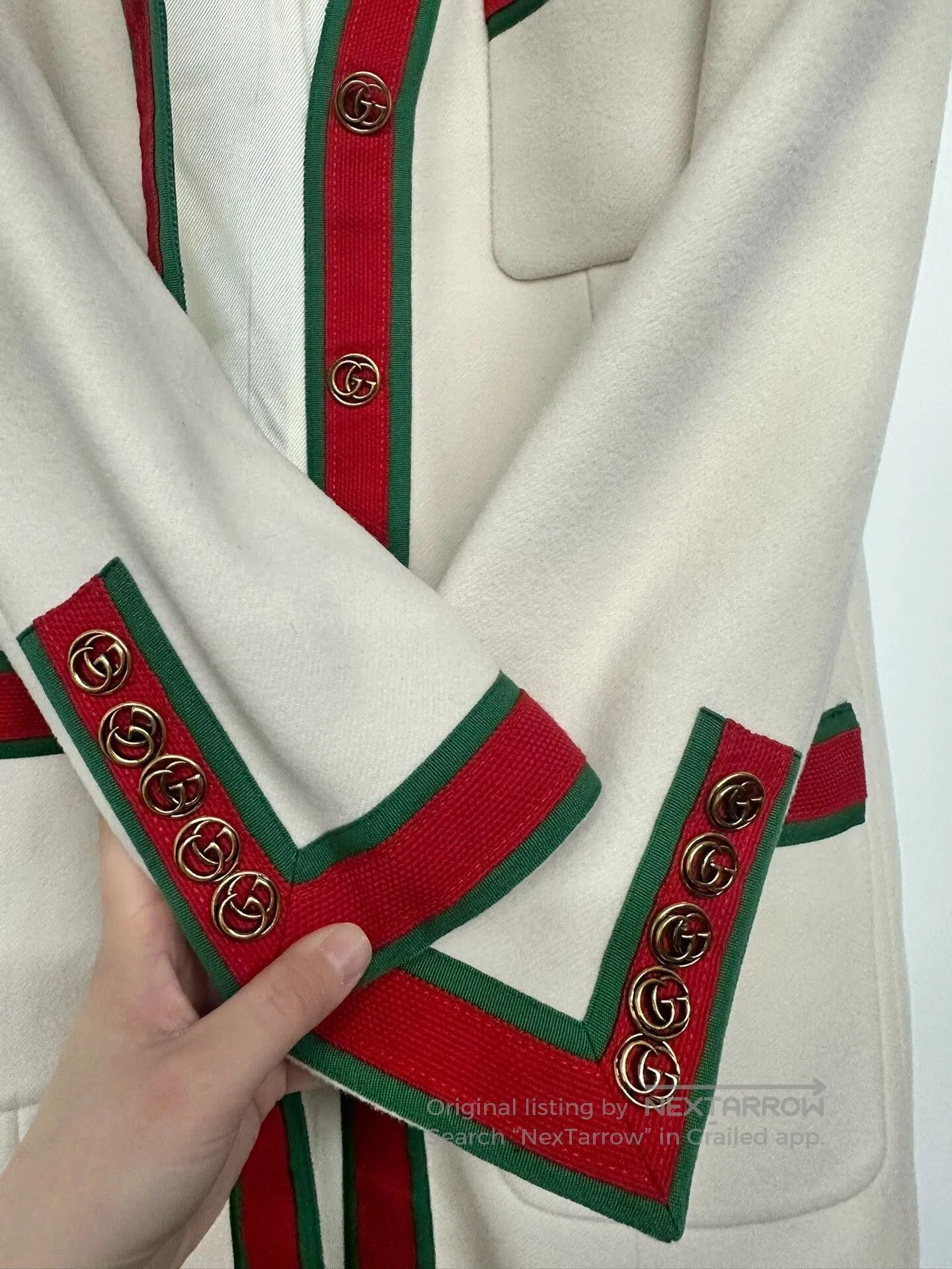 Gucci Gucci Women's Wool Blend Coat. Size S / US 4 / IT 40 - 8 Thumbnail