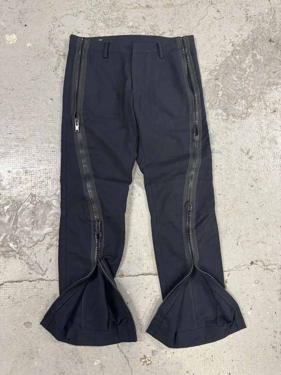 Dries Van Noten Dries Van Noten Navy Full Zip Tactical Pants Size US 30 / EU 46 - 3 Thumbnail