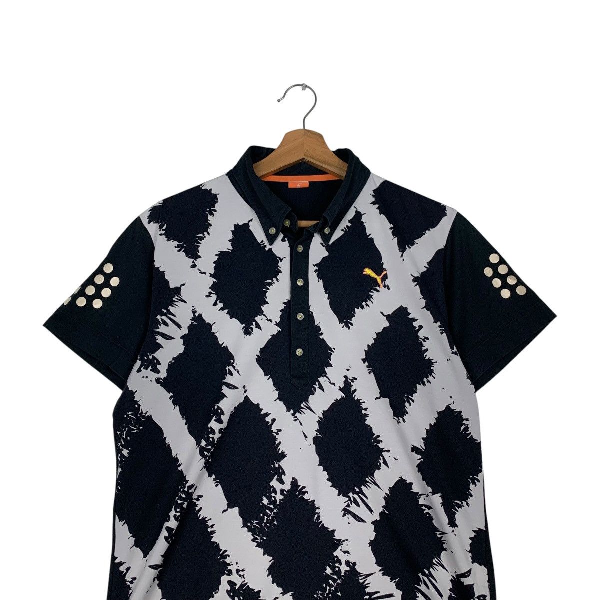Puma PUMA Polo Shirt #2393-C107 Size US M / EU 48-50 / 2 - 2 Thumbnail