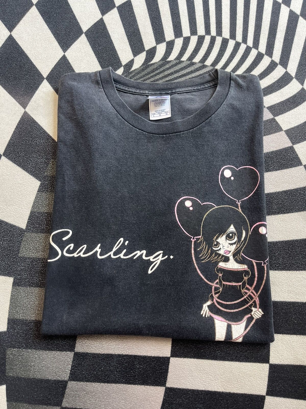 Band Tees Vintage Scarling Band Noise/pop indie Rock 00’s Tshirt Size US L / EU 52-54 / 3 - 1 Thumbnail