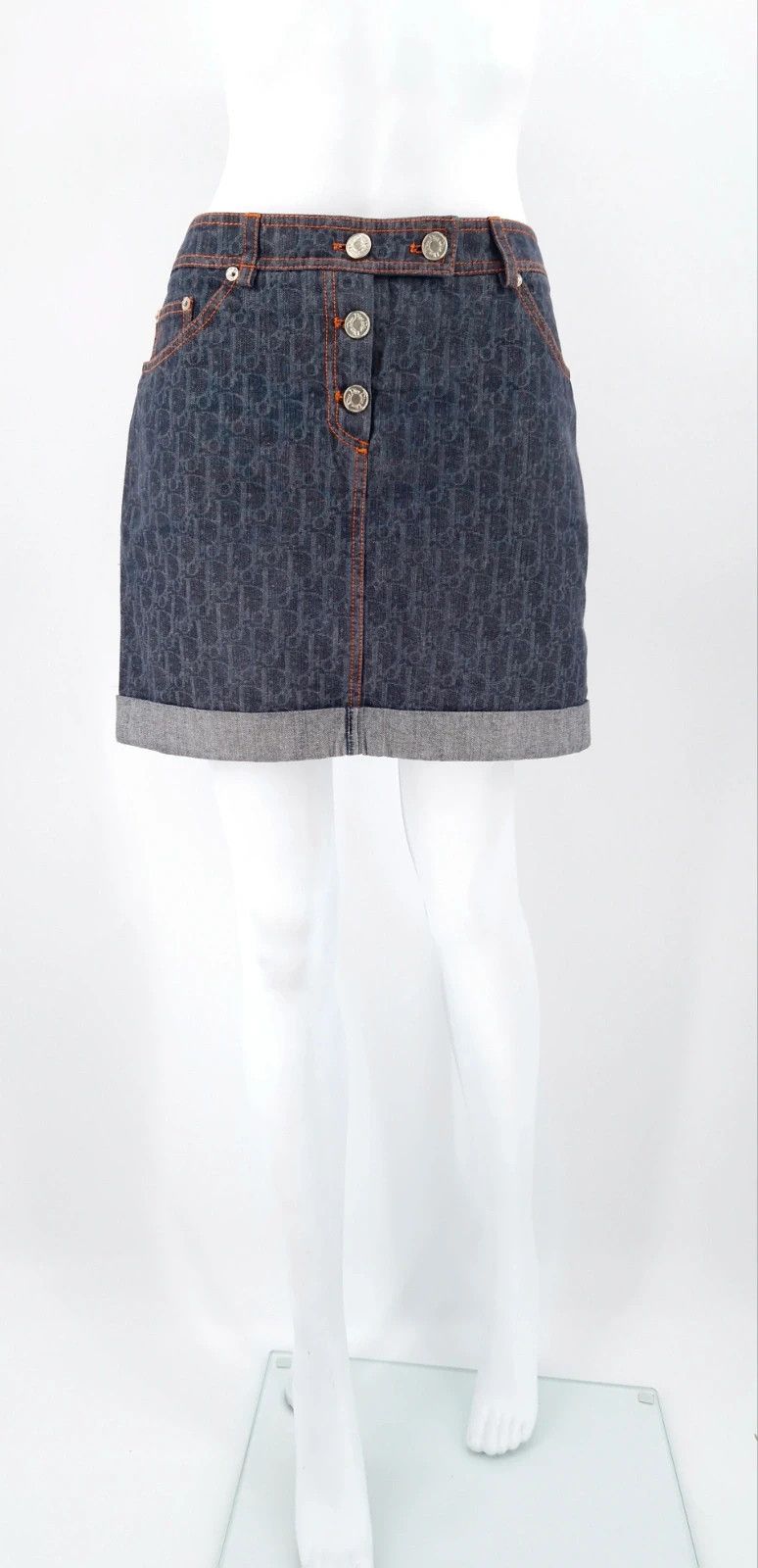 Dior Dior by Galliano Mini Skirt Size 27" / US 4 / IT 40 - 4 Thumbnail