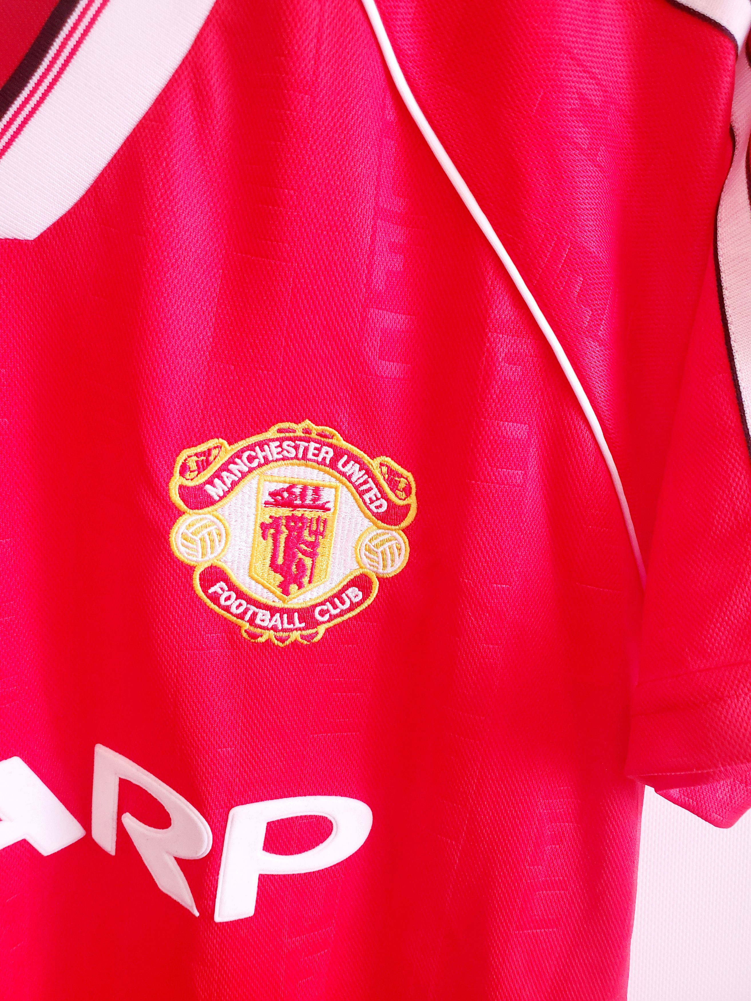 Adidas Manchester United Home Football Shirt, Reprints, size M Size US M / EU 48-50 / 2 - 2 Thumbnail