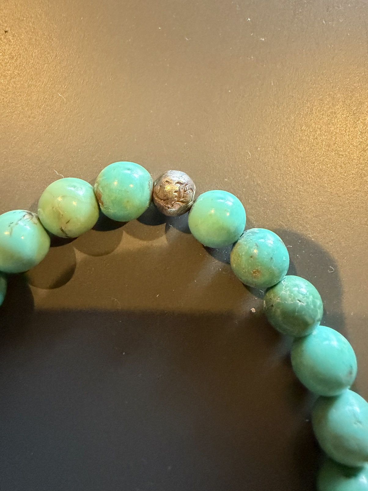 Chrome Hearts Chrome Hearts Turquoise Beads Bracelet Size ONE SIZE - 22 Thumbnail