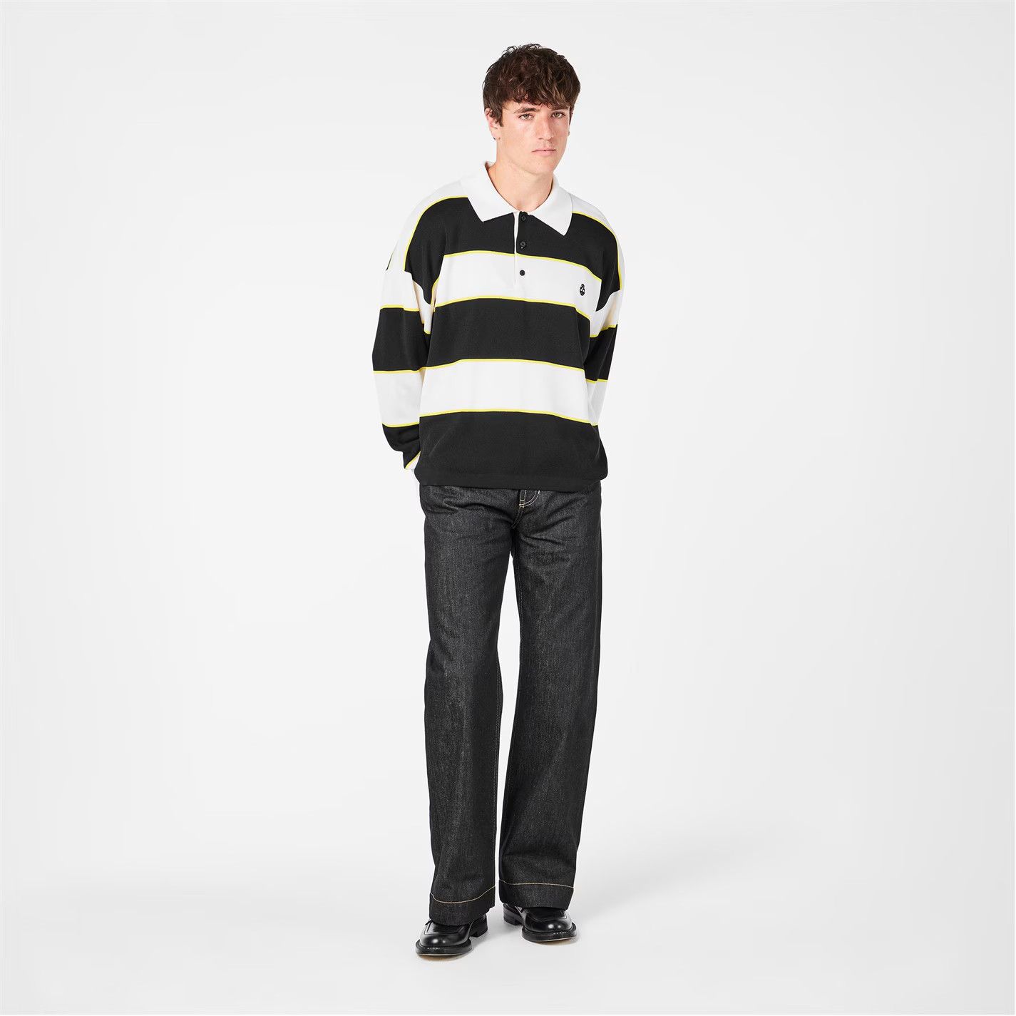 Alexander McQueen o1g2r1mq0326 Rugby Contrasting Collar Polo Shirt Multicolor Size US M / EU 48-50 / 2 - 5 Thumbnail