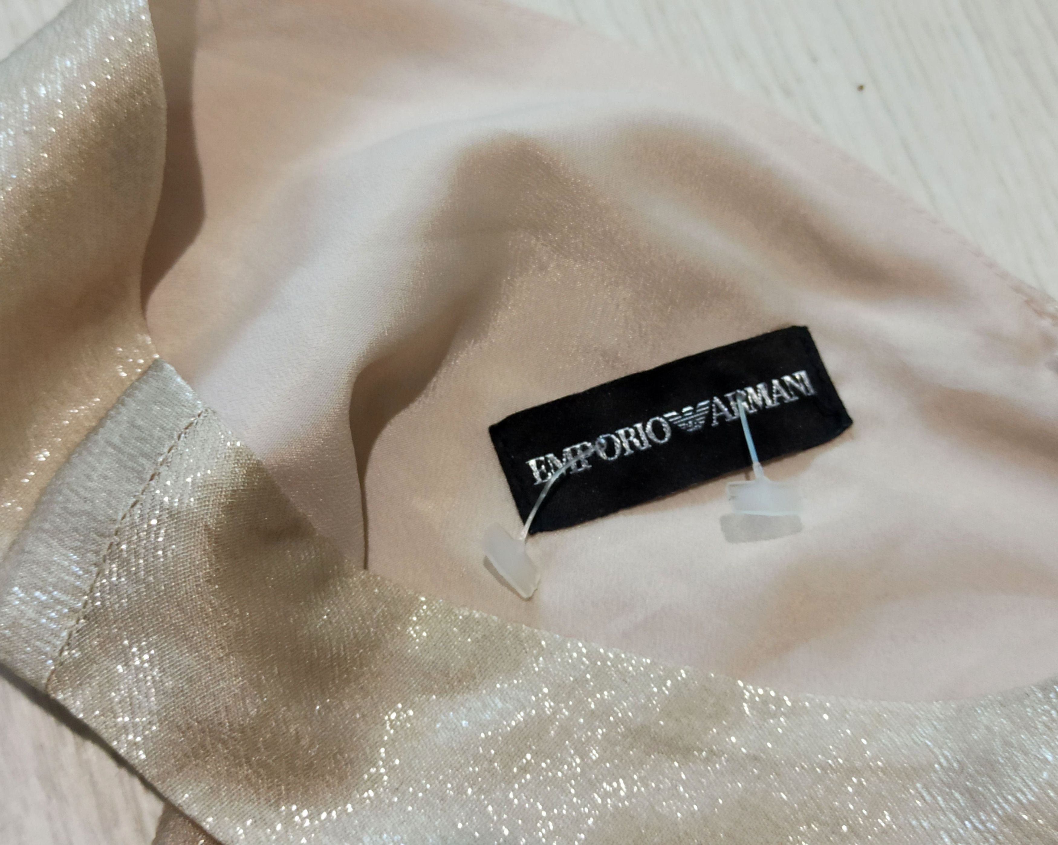 Emporio Armani × Giorgio Armani Emporio Armani Silk Midi Dress Size M / US 6-8 / IT 42-44 - 2 Thumbnail