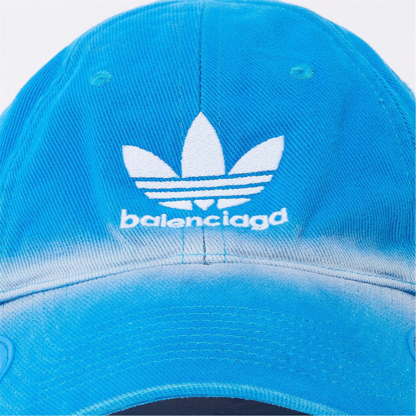Adidas × Balenciaga o1g2r1mq0226 Size: M / Co-Branding Hat / Cap In Blue Size ONE SIZE - 4 Thumbnail