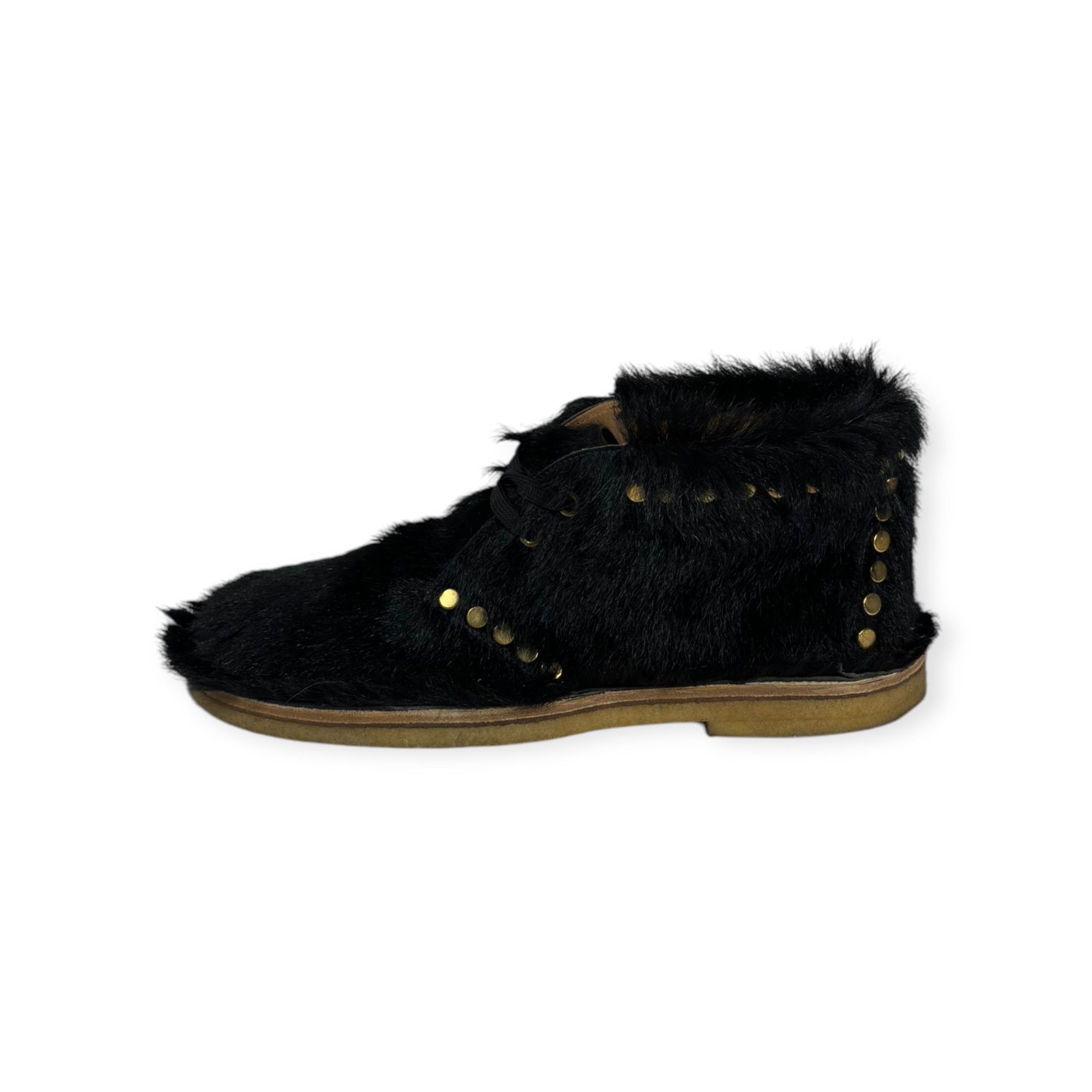 Prada Calfskin Ponyhair Desert Boot Size US 7 / EU 40 - 1 Thumbnail