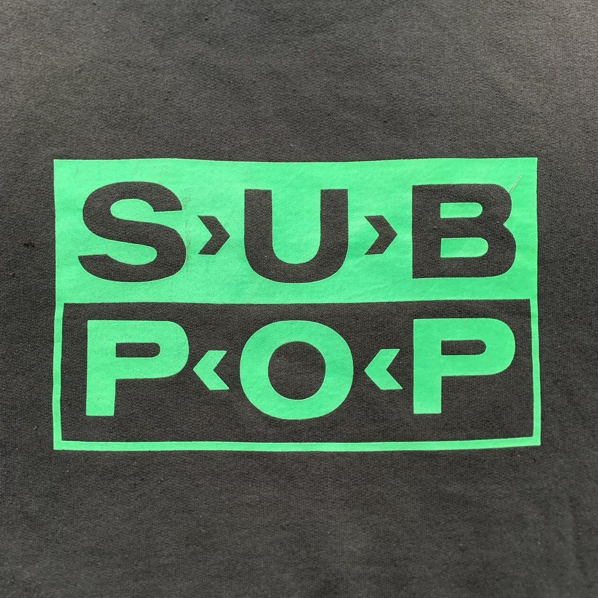 Vintage Vintage SUB POP ROCKBOSS Grunge Hoodie Band Size US L / EU 52-54 / 3 - 6 Thumbnail