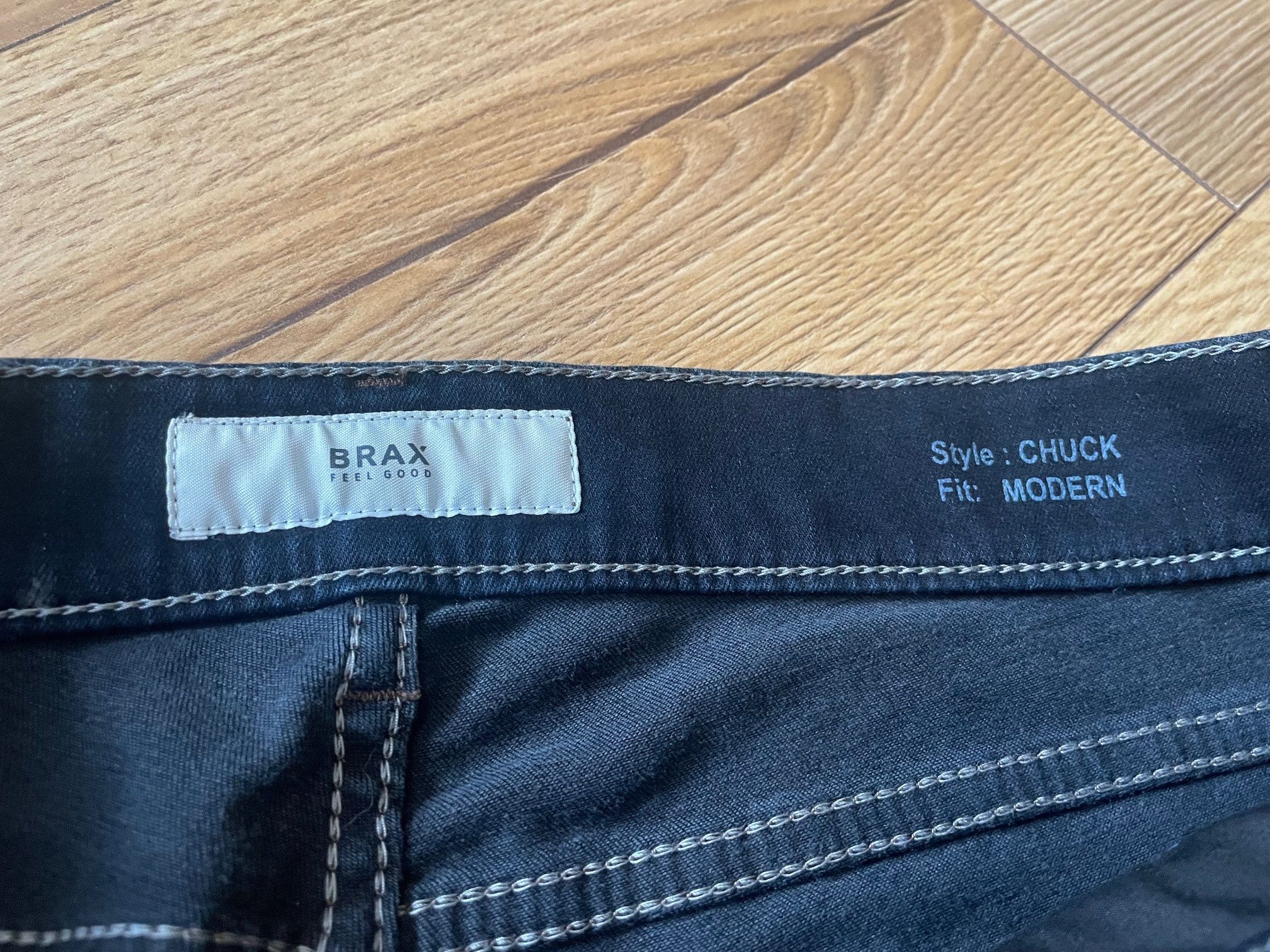 BRAX Men's elastic jeans Brax W33/L30 navy blue Size US 33 - 2 Thumbnail