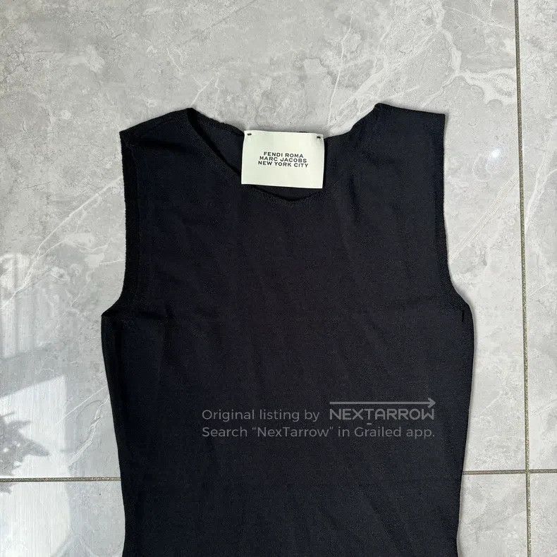 Fendi Fendi Collaboration, Black Knitted, High Neck Short Sleeve Size S / US 4 / IT 40 - 6 Thumbnail