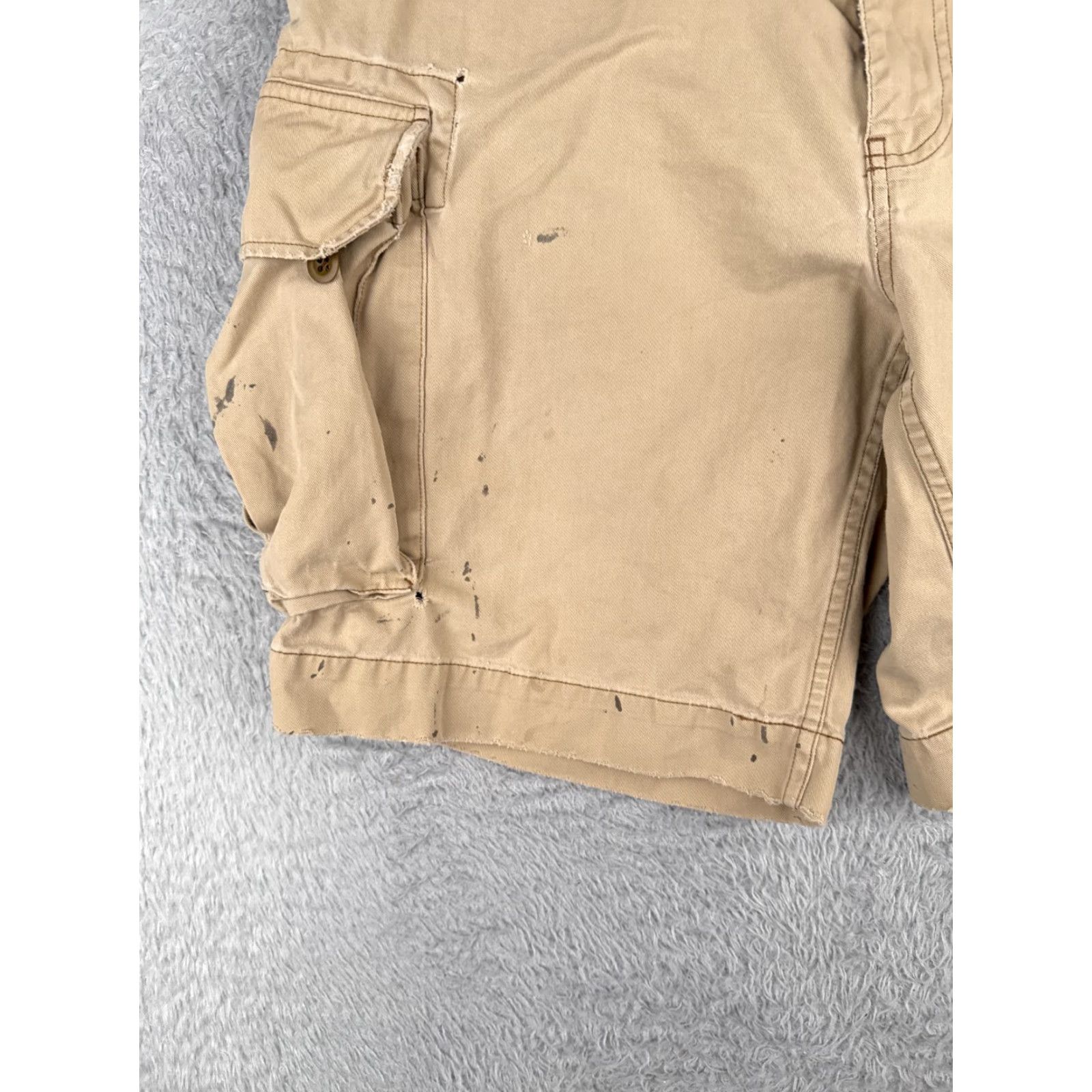Polo Ralph Lauren Polo Ralph Lauren Shorts Men 36 Beige 100% Cotton Twill Cargo Hiking 36x10 Mens Size US M / EU 48-50 / 2 - 3 Thumbnail