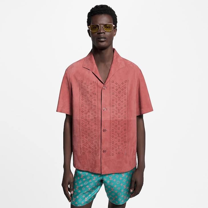 Louis Vuitton Perforated Leather Shirt Size US S / EU 44-46 / 1 - 2 Thumbnail