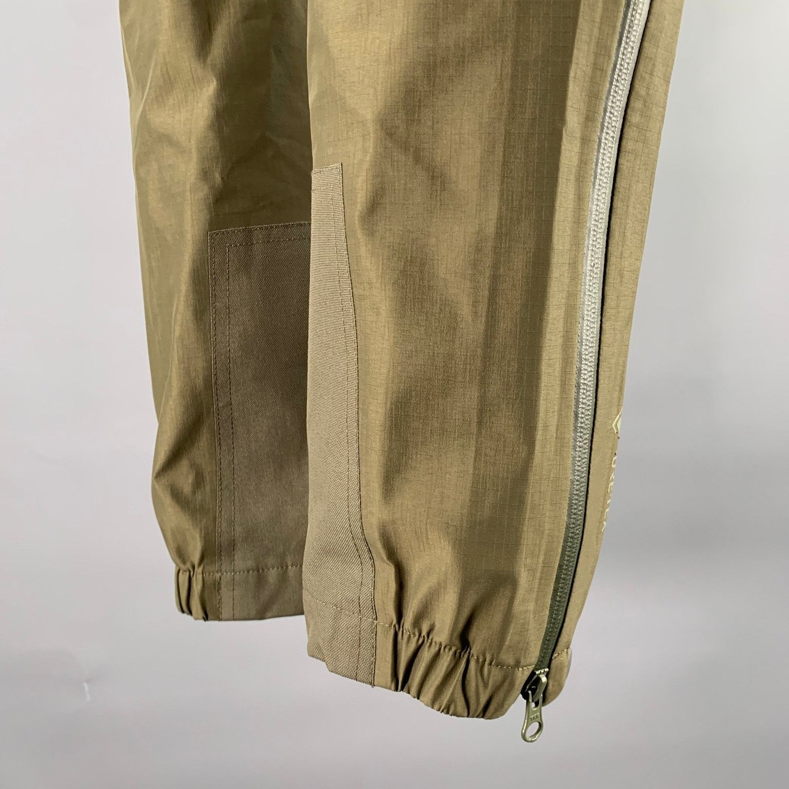 Outdoor Research OUTDOOR RESEARCH S Green Olive Nylon Elastic Zip Side Pants Size US 29 - 2 Thumbnail
